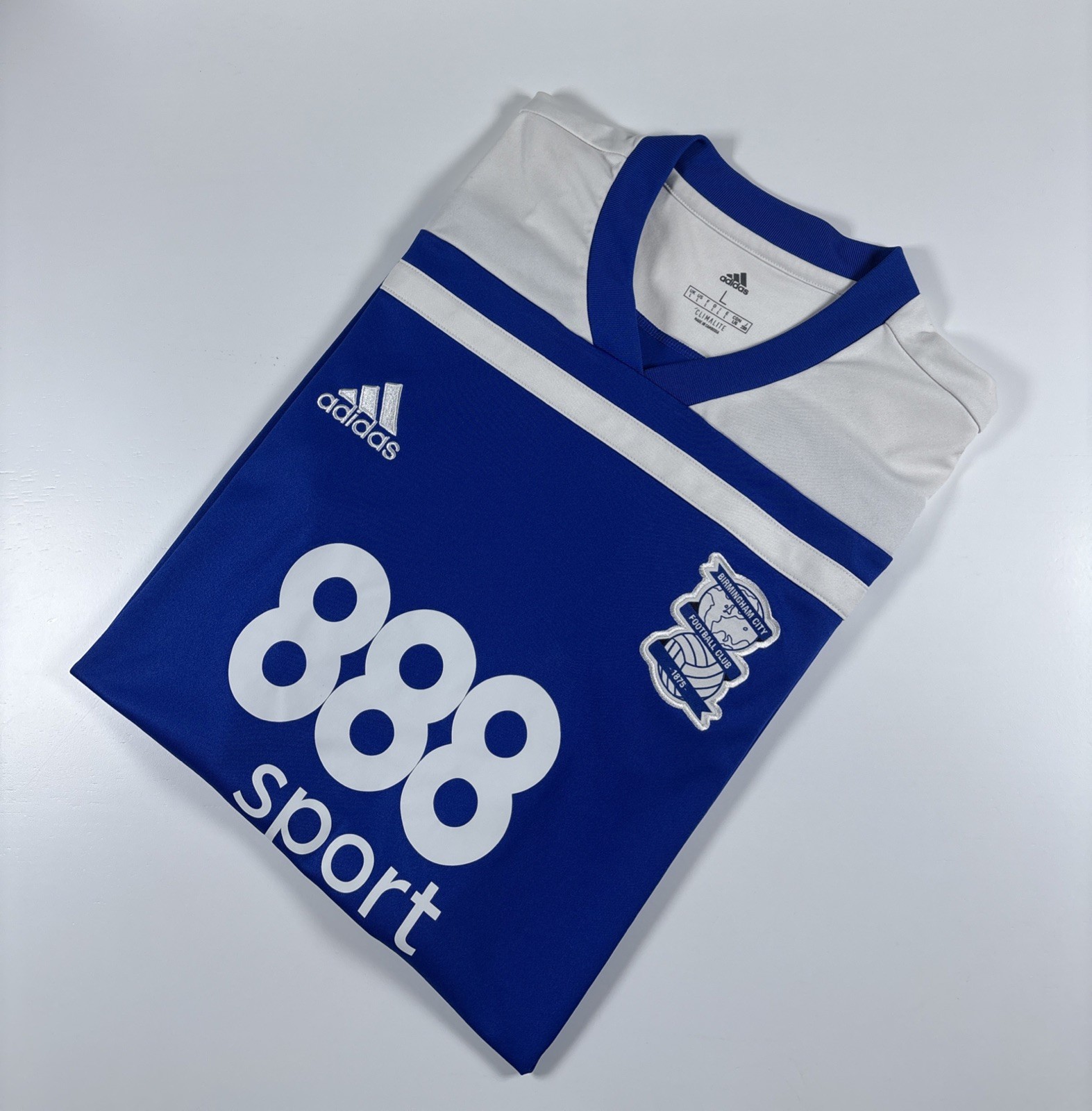 Authentic Adidas Birmingham City 2018/19 Home Shirt. Size Large. for sale on Ebay
