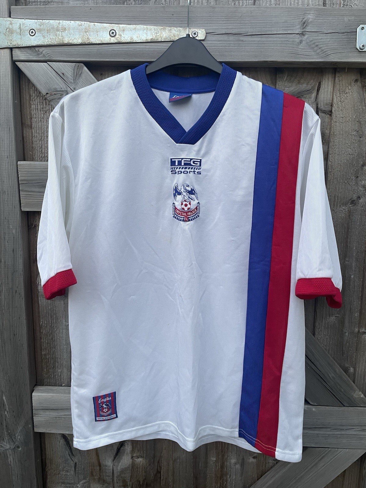Authentic Original TFG Crystal Palace 1999/2000 Away Shirt Mens Medium M Rare for sale on Ebay