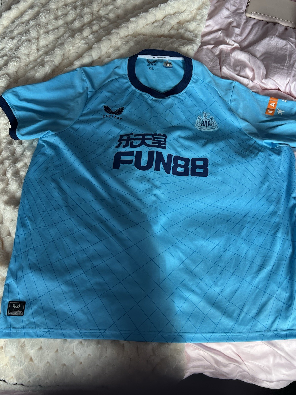 Newcastle United Training T Shirt 5XL for sale on Ebay
