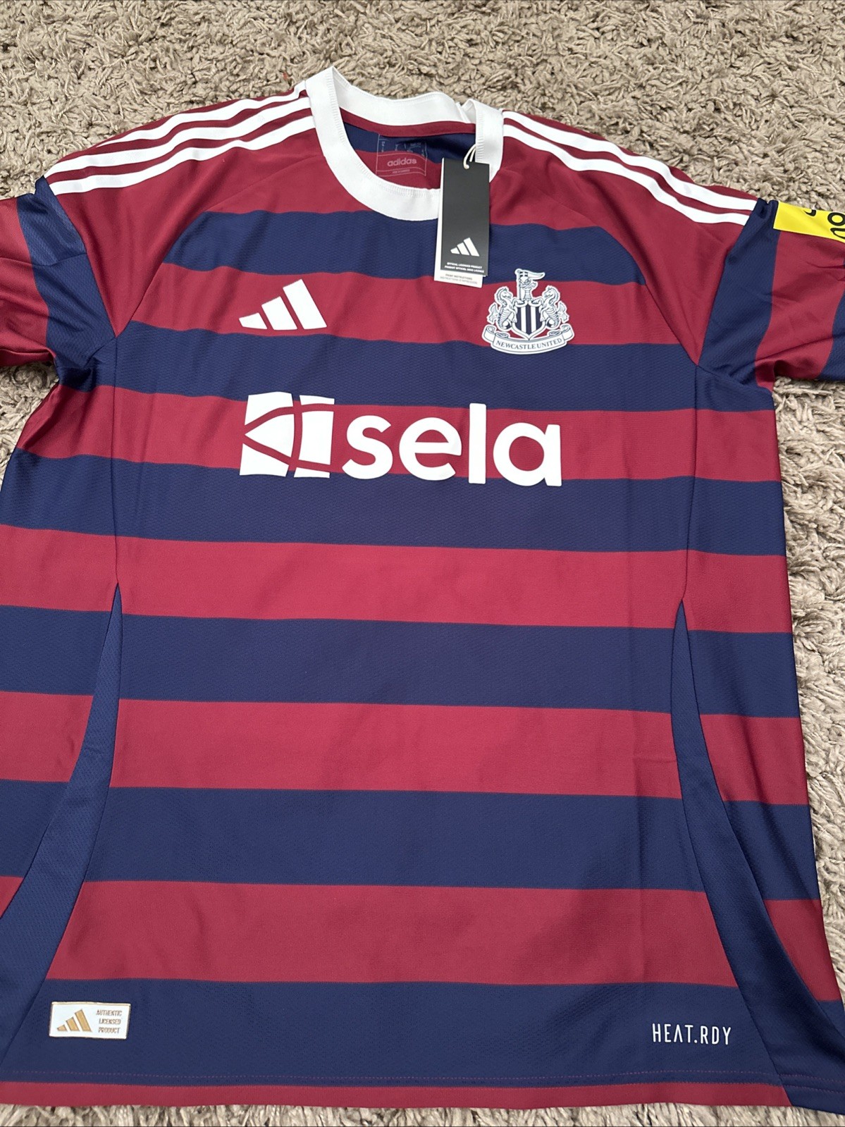 Newcastle United Away Shirt pro version official 2024/25 Size Men’s XL with Tags for sale on Ebay