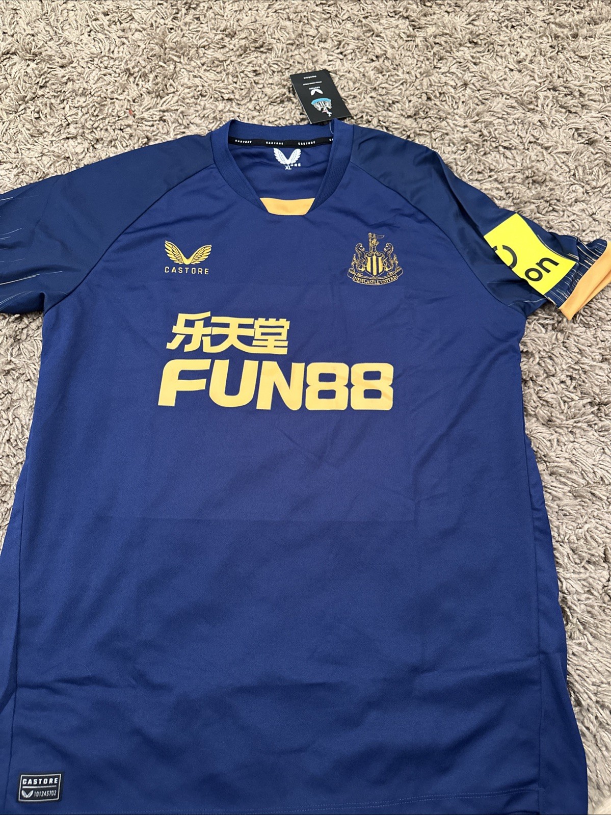 Newcastle United Away Shirt Size XL Brand New with Tags Official Merchandise for sale on Ebay