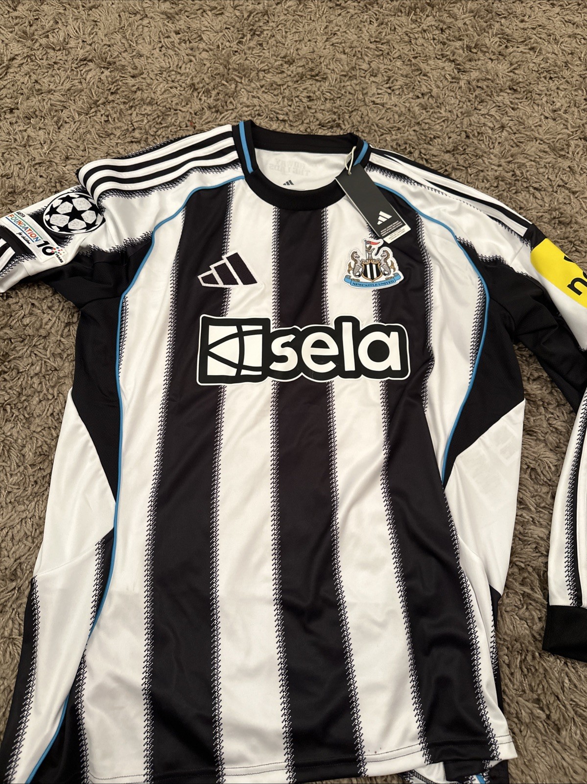 Newcastle United Long Sleeve Home Shirt 25/26 Official Genuine XL BNWT for sale on Ebay