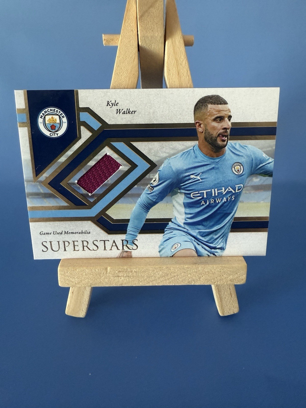 Kyle Walker 2018 Futera Superstars Match Worn Patch /25 –Manchester City England for sale on Ebay