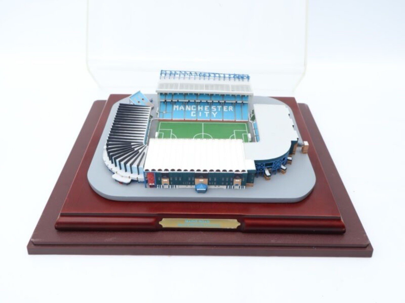 Danbury Mint Manchester City Maine Road Football Stadium Model & Display Case for sale on Ebay