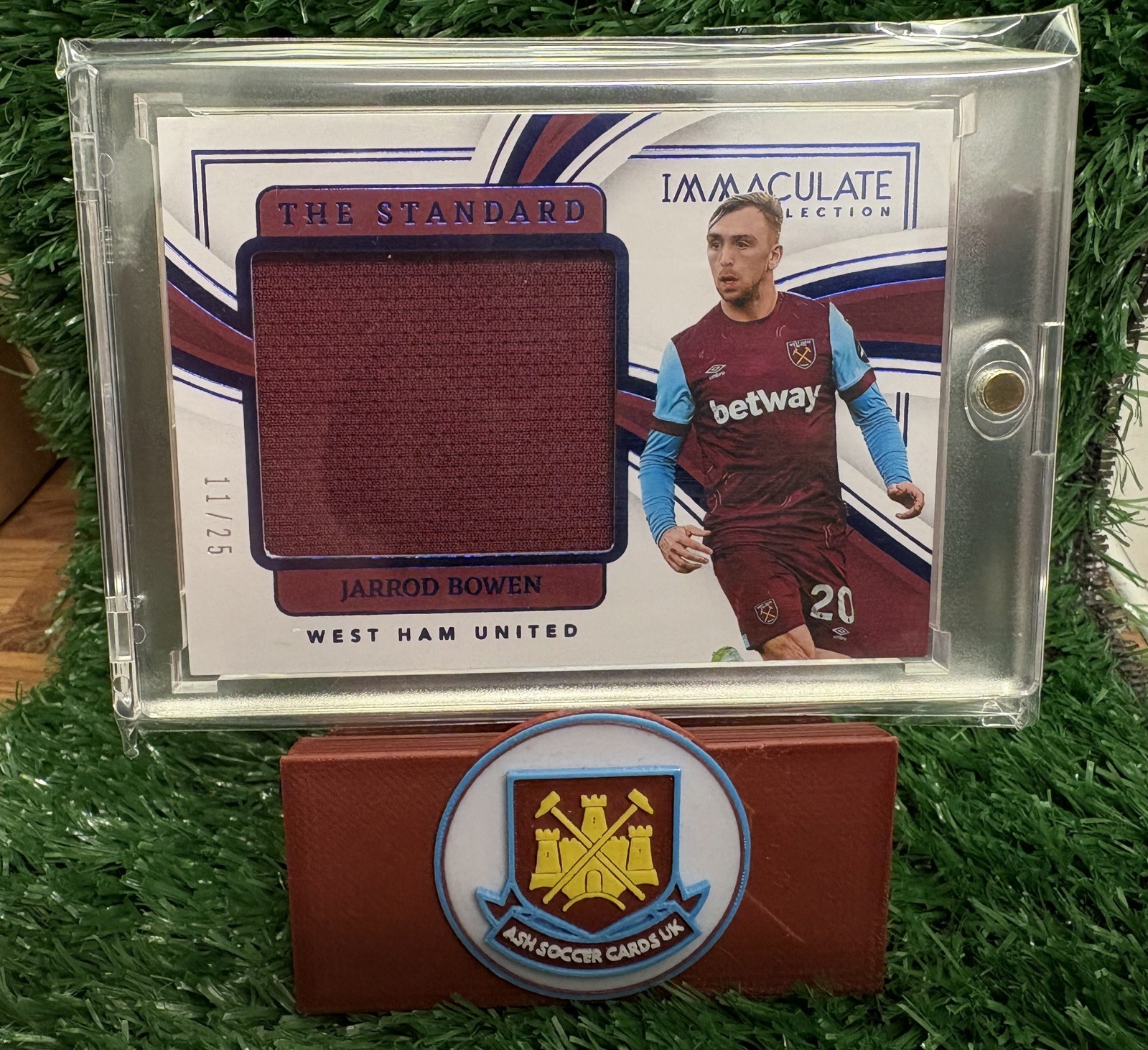 2023-24 Panini Immaculate Jarrod Bowen The Standard Patch /25 West Ham SP relic for sale on Ebay