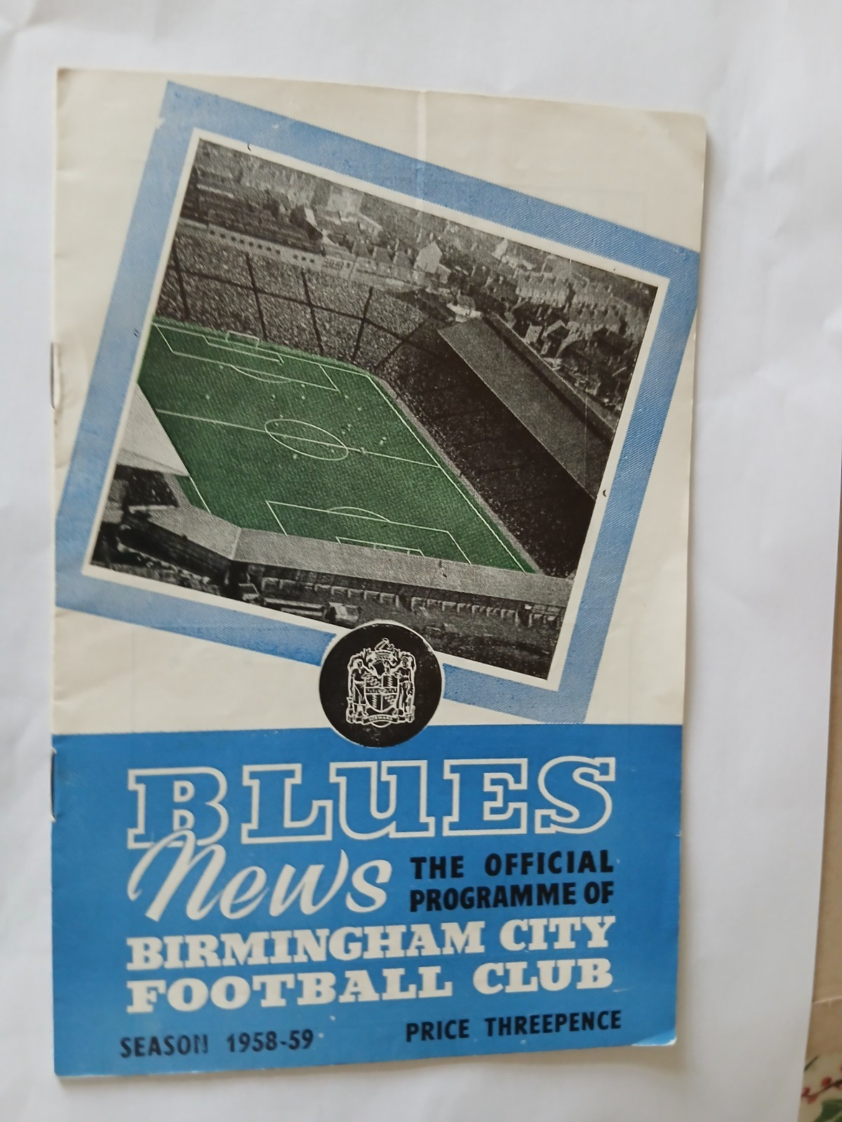 BIRMINGHAM CITY v FULHAM FA Cup 4th round 28 January 1959 for sale on Ebay