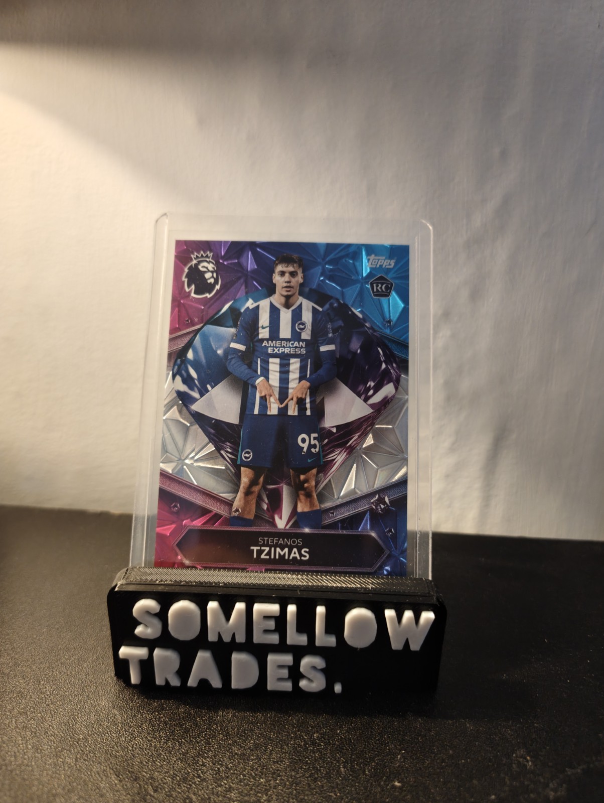 Topps 2026 Premier League Brighton & Hove Albion Stefanos Tzimas Diamond Rookie for sale on Ebay