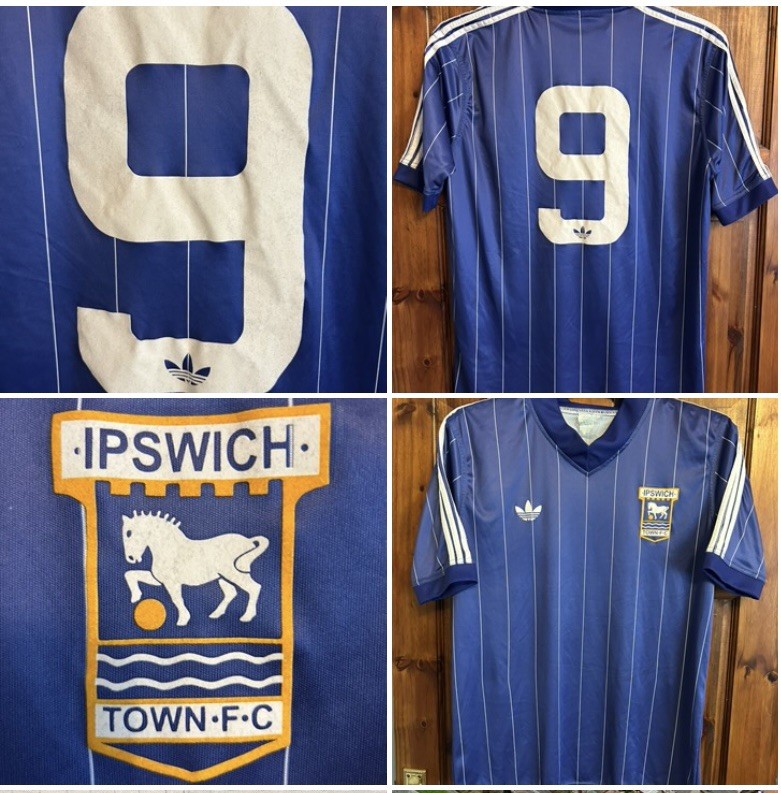Ipswich Town FC 1981/82 1982/83 1983/84 Vintage Home Football Shirt Adult Large for sale on Ebay
