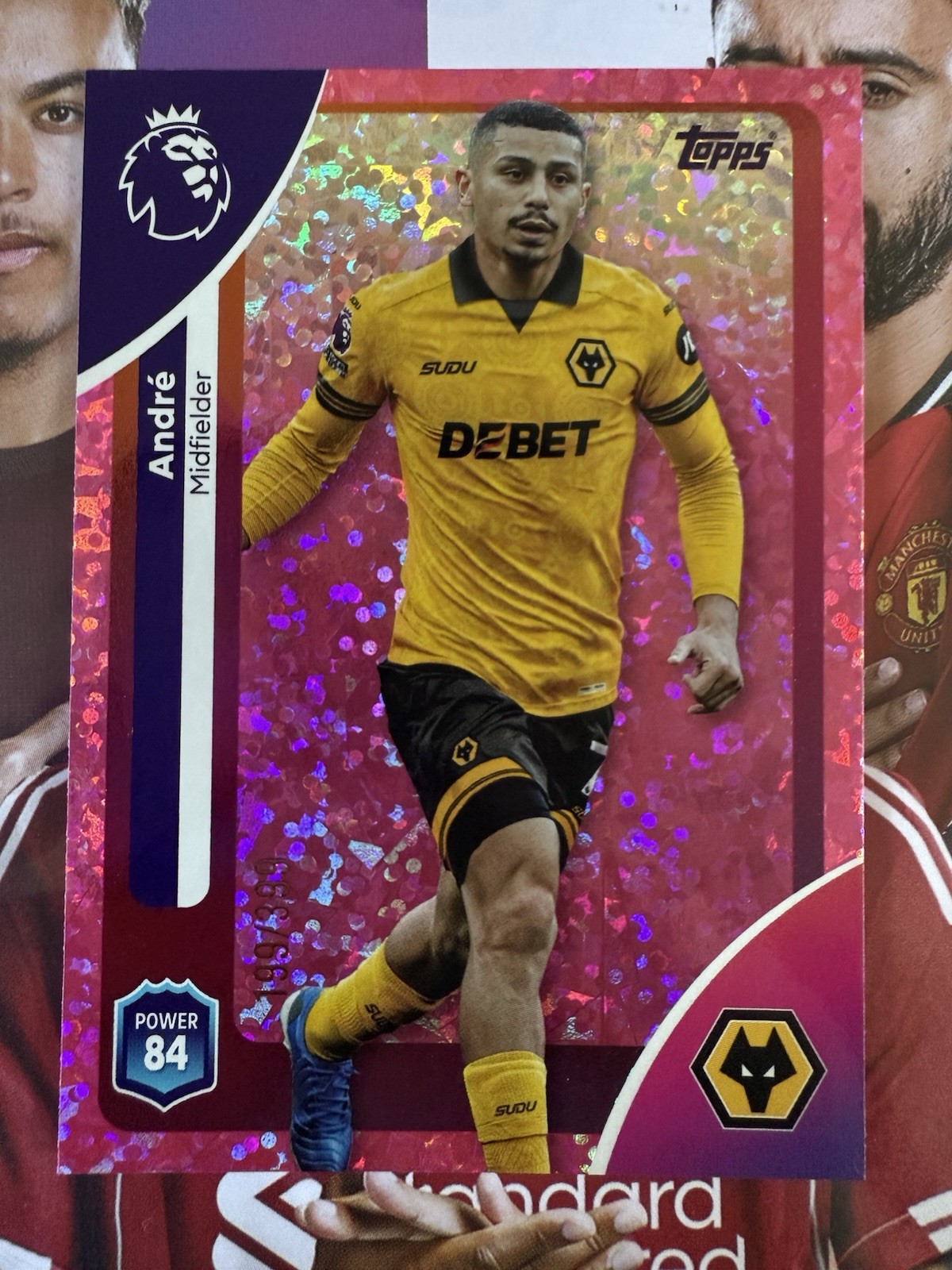 Topps Premier League 2026 Andre Wolves Parallel /399 #199 for sale on Ebay