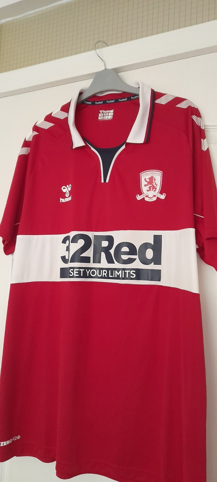MIDDLESBROUGH FC HOME SHIRT for sale on Ebay