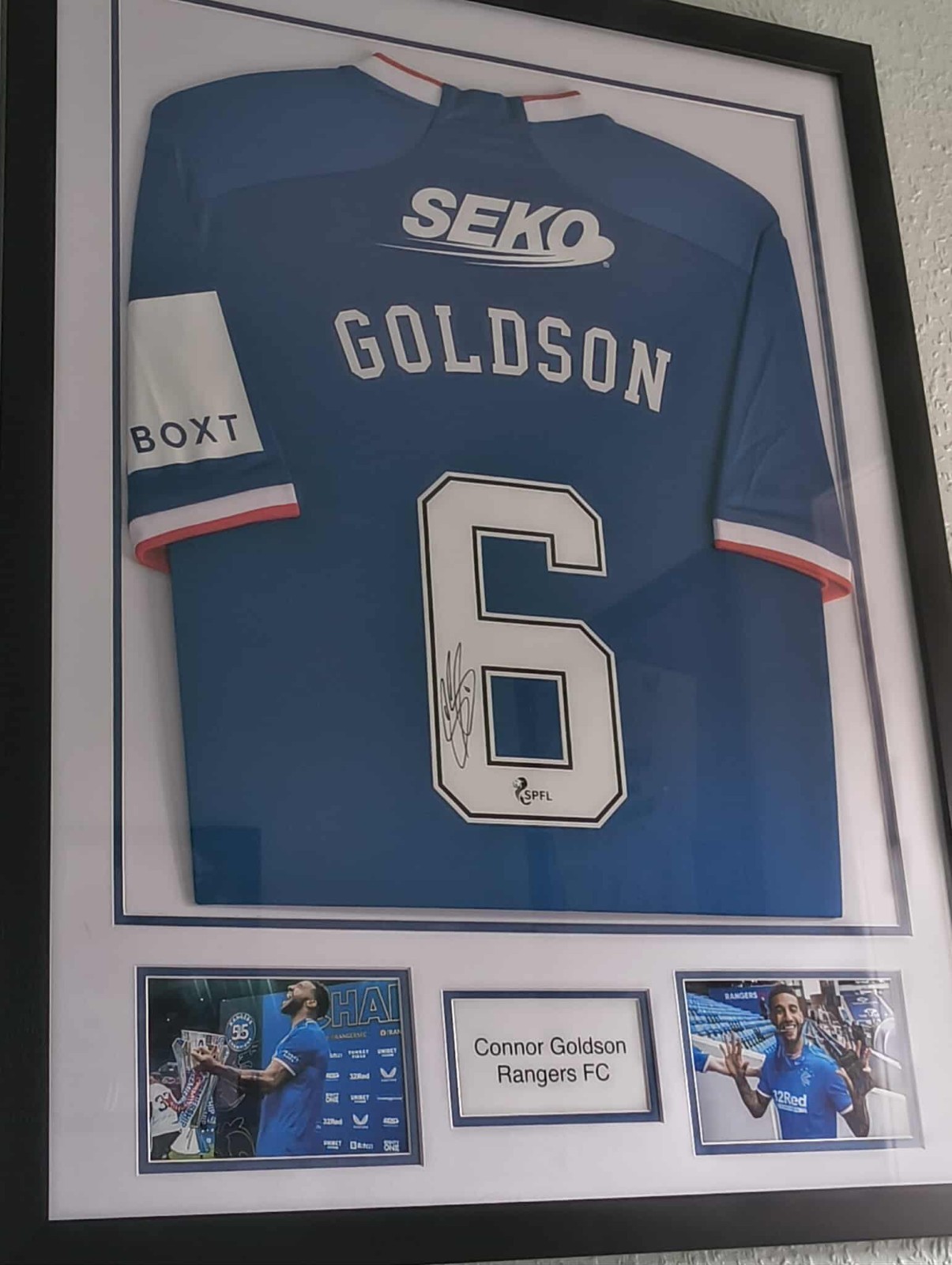 goldson signed shirt for sale on Ebay