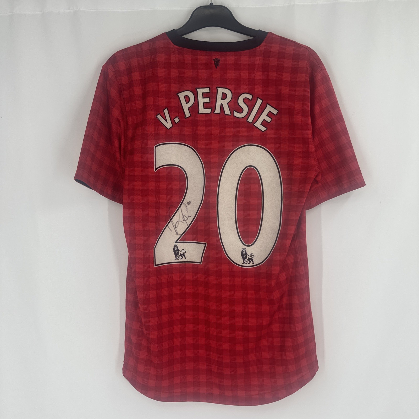 Robin Van Persie Hand signed Manchester united 2012/13 shirt - Original Kit COA for sale on Ebay