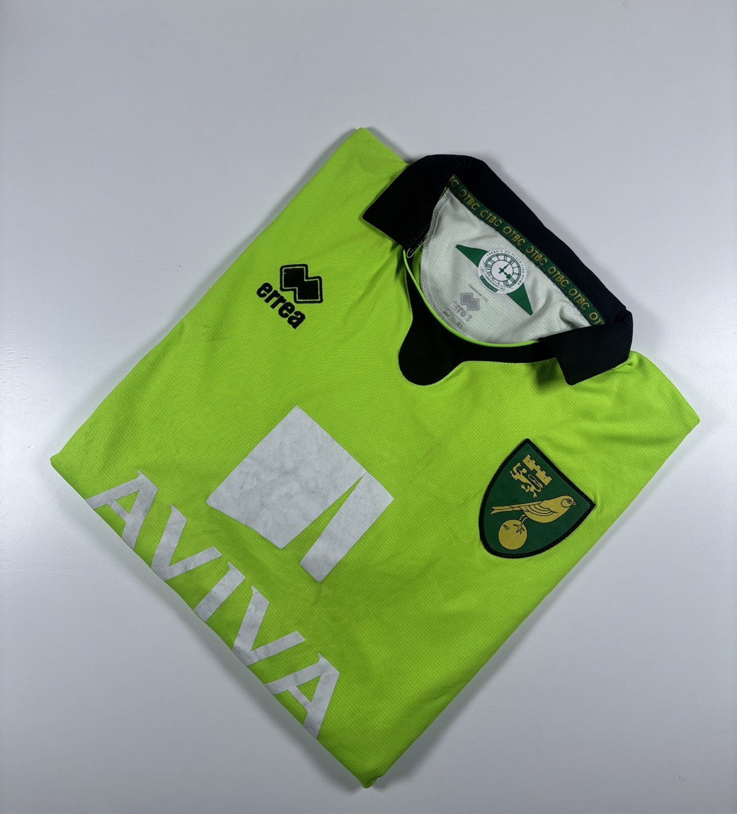 Authentic Errea Norwich City 2015/16 Away Shirt. Size XL. for sale on Ebay