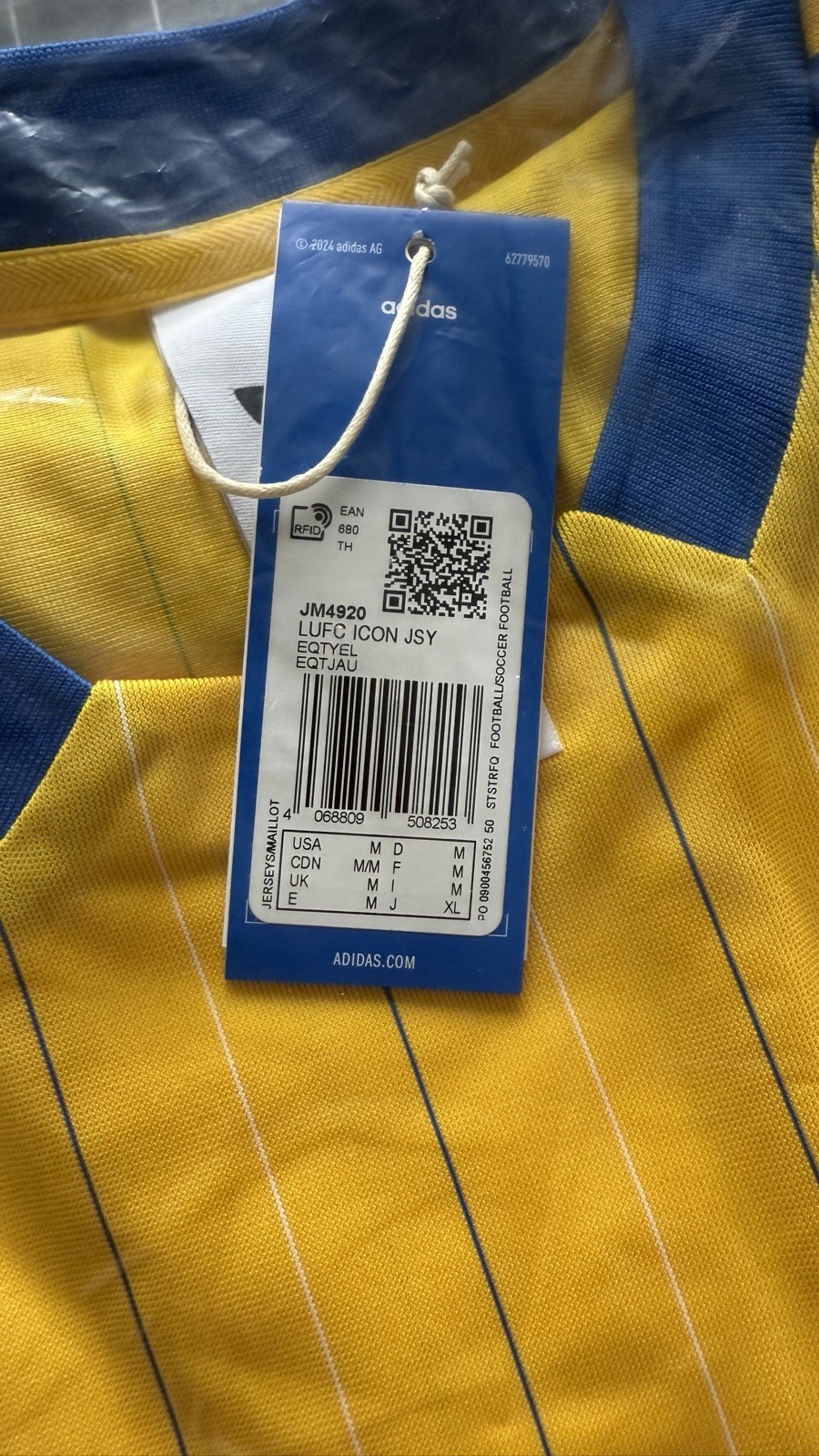 Leeds United Adidas Originals Terrace Icon t-shirt LUFC Brand New Size Medium  for sale on Ebay