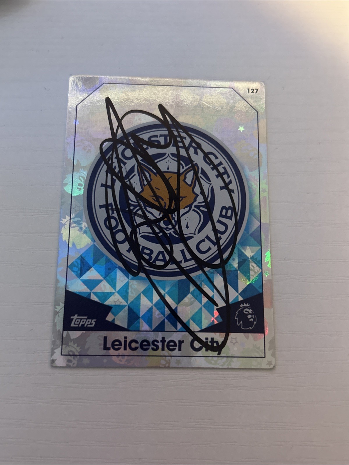 Jeremy Monga (Leicester City) Hand Signed Leicester City Match Attax Card Rare ! for sale on Ebay