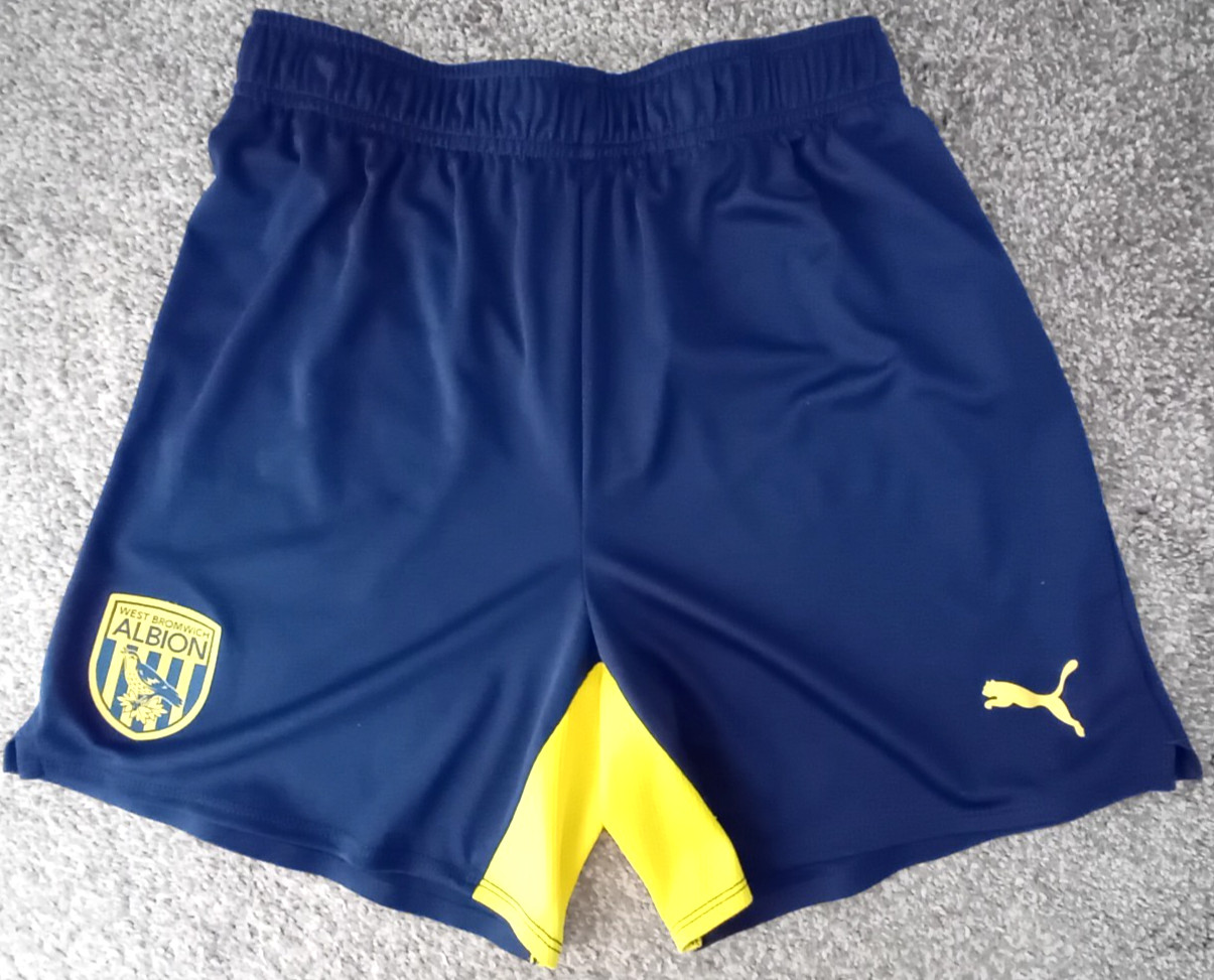 *NEW* Puma - West Bromwich Albion FC - 3rd Kit Football/Soccer Shorts - 13/14yrs for sale on Ebay