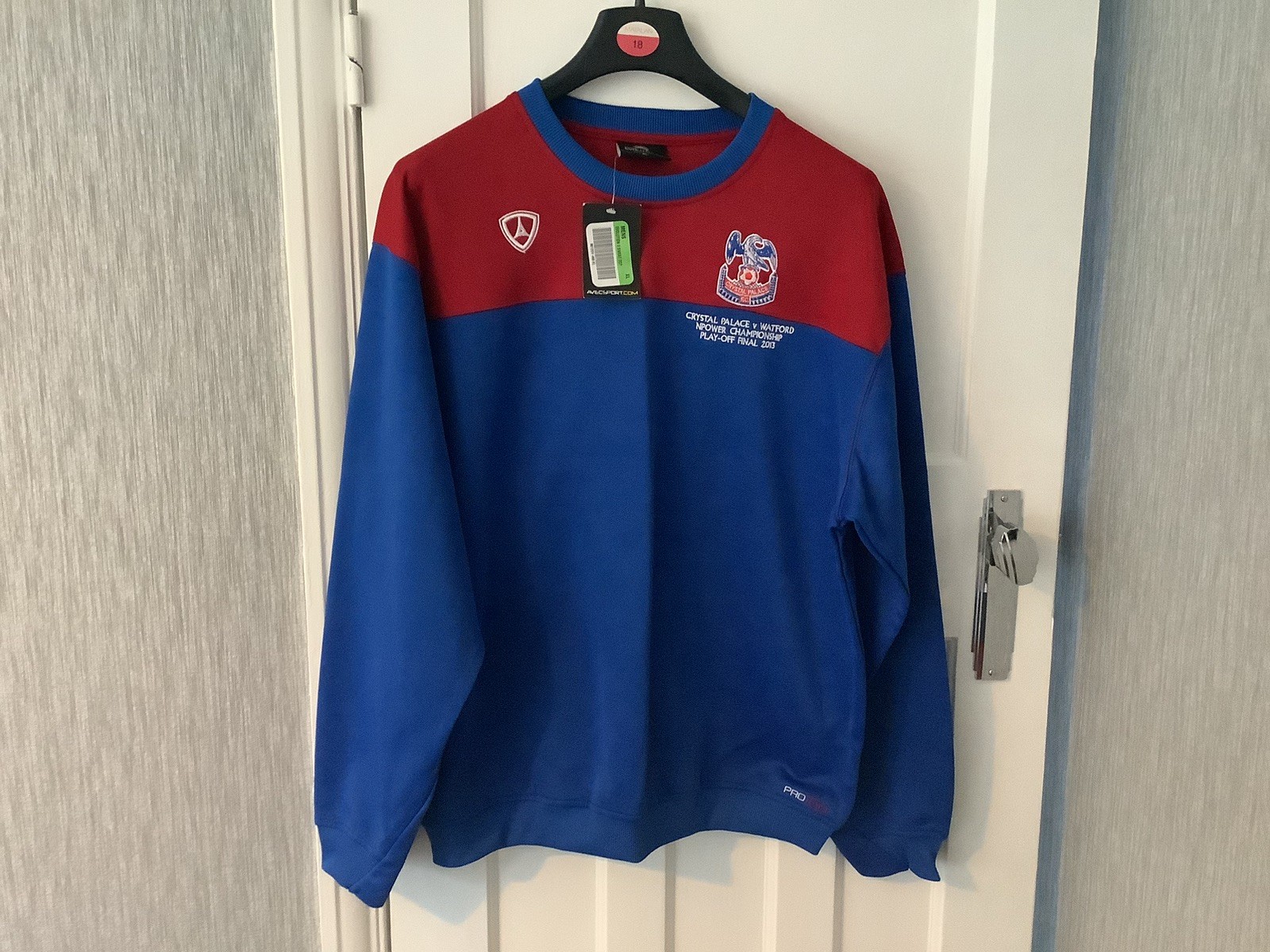 Crystal Palace Fc Football Sweatshirt Brand New With Tags Play Off Final XL for sale on Ebay