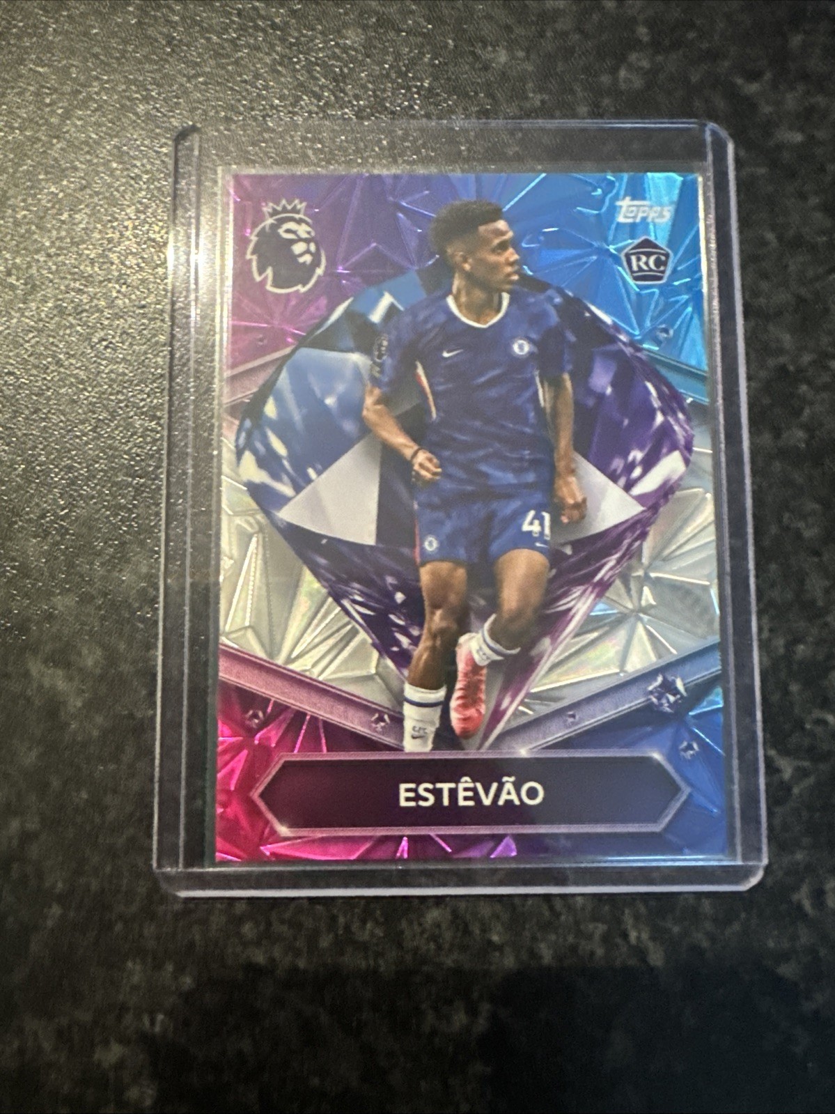 Topps Premier League 2026 Estevao Diamond Rookie Card. Rare. Chelsea for sale on Ebay