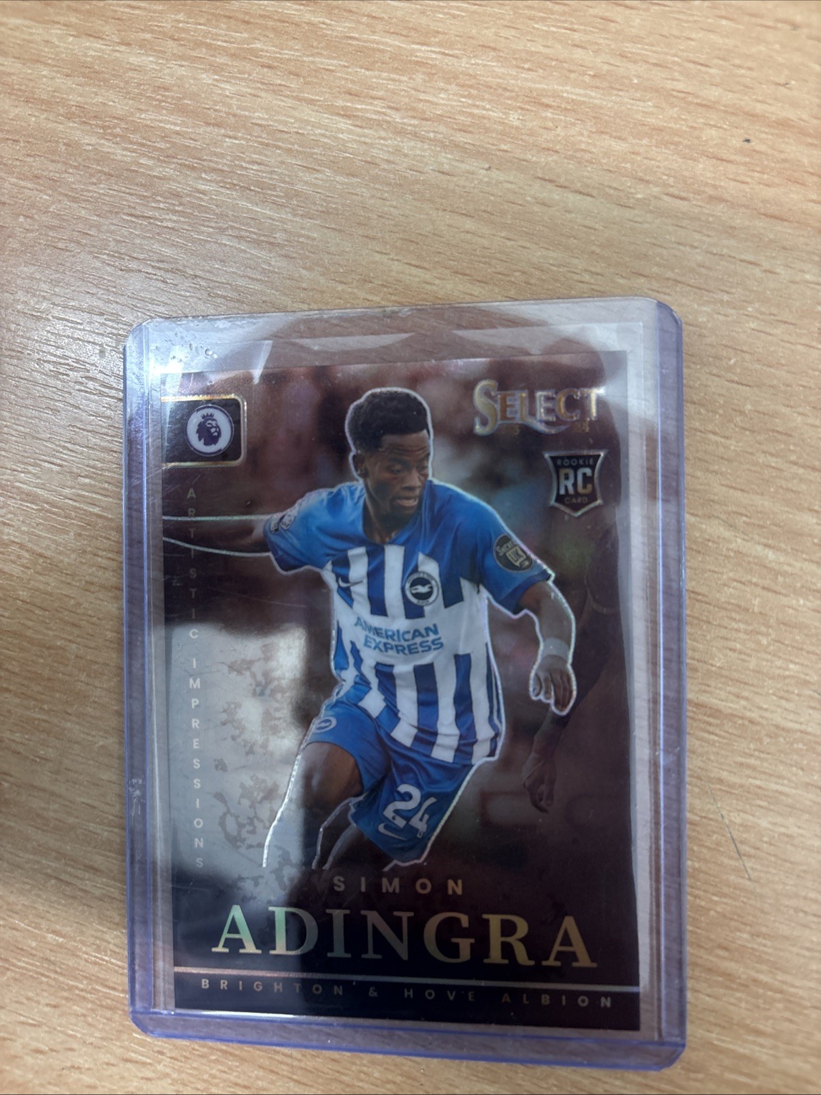 Simon Adingra RC Brighton Artistic Impressions Case Hit Panini Select 23/24 for sale on Ebay