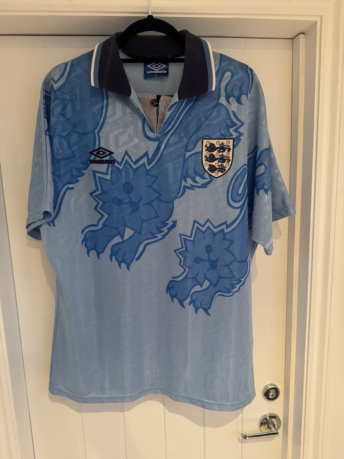 England Third Shirt 1992 Umbro Size XL for sale on Ebay