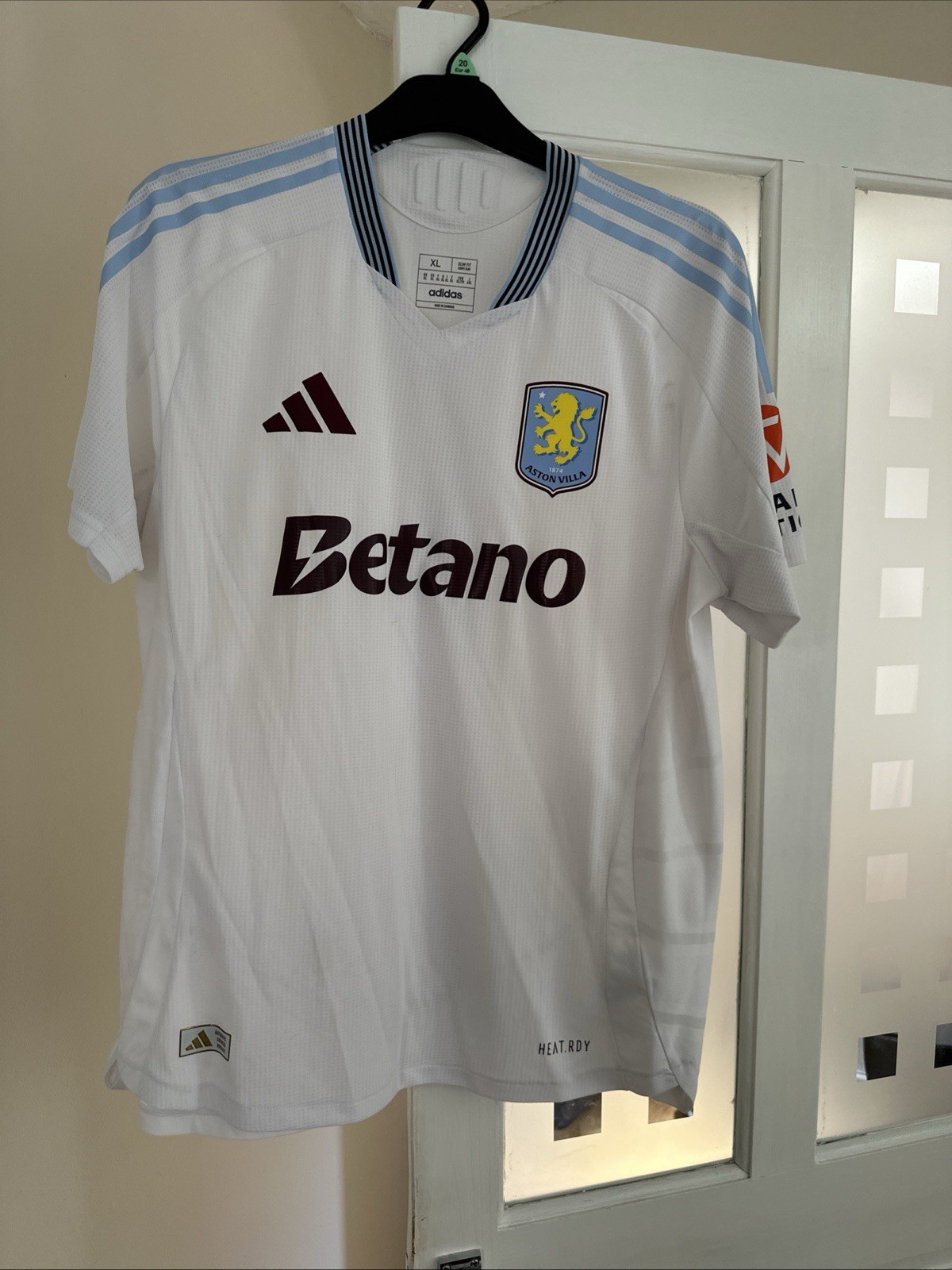 Aston Villa XL authentic away shirt 24/25 for sale on Ebay