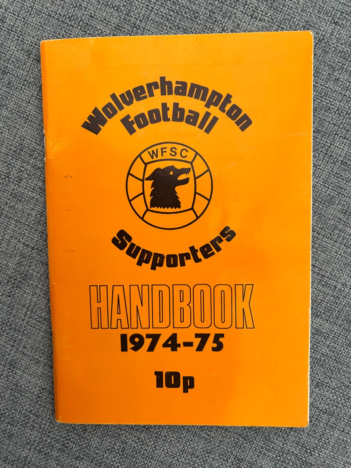 WOLVERHAMPTON WANDERERS WOLVES SUPPORTERS HANDBOOK 1974-75 for sale on Ebay