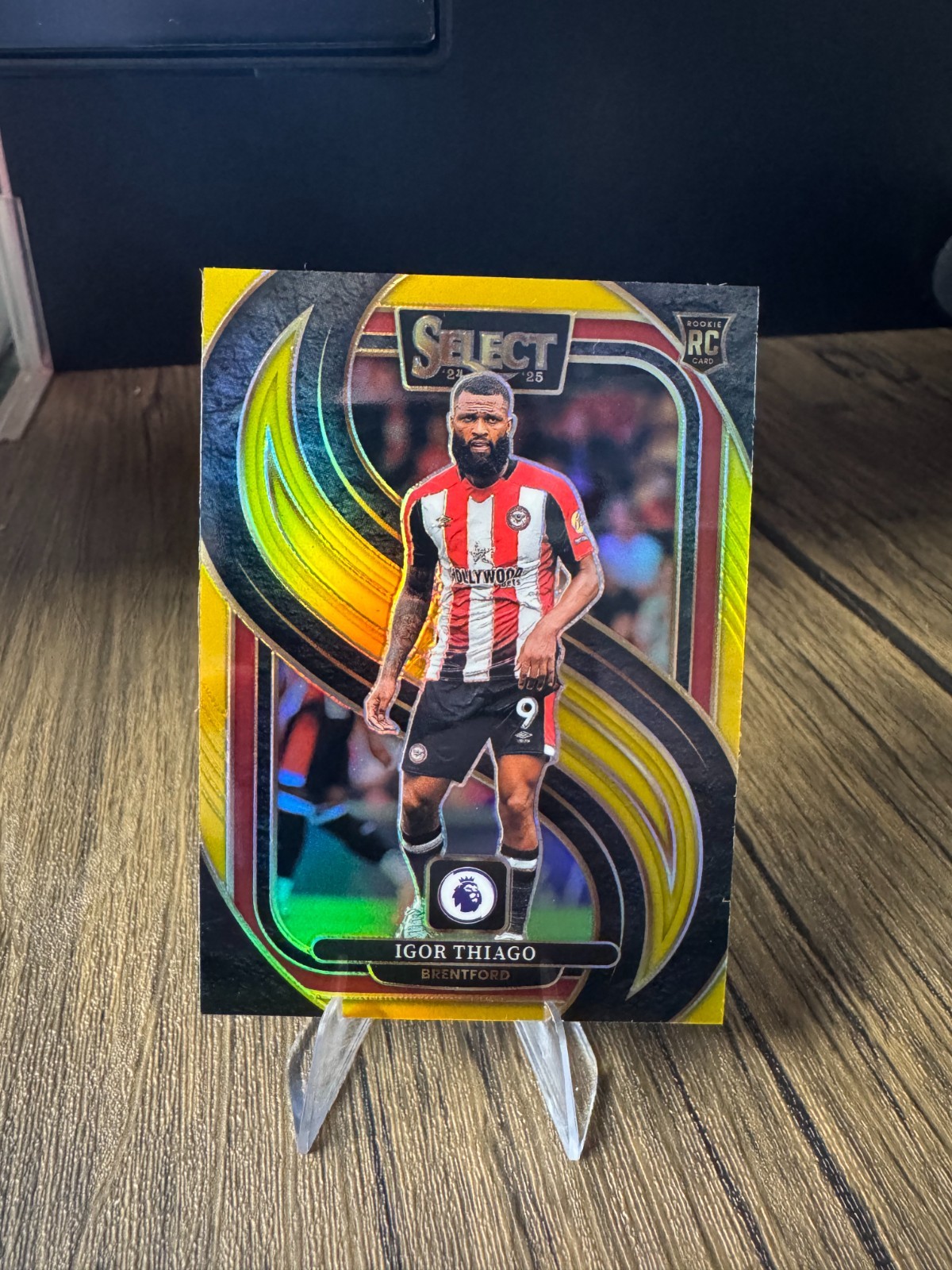 2024-25 Panini Prizm Premier League Igor Thiago Gold /10 RC Brentford for sale on Ebay