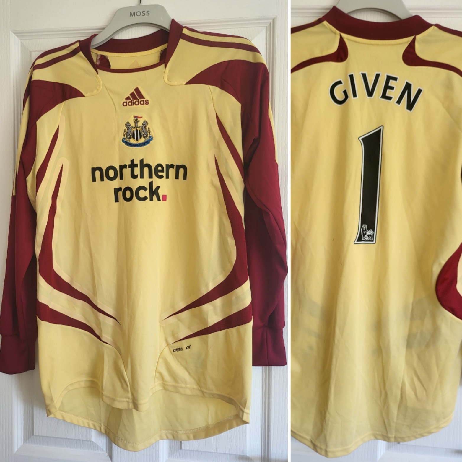 Newcastle United 2005 Goalkeeper Shirt Large Original for sale on Ebay