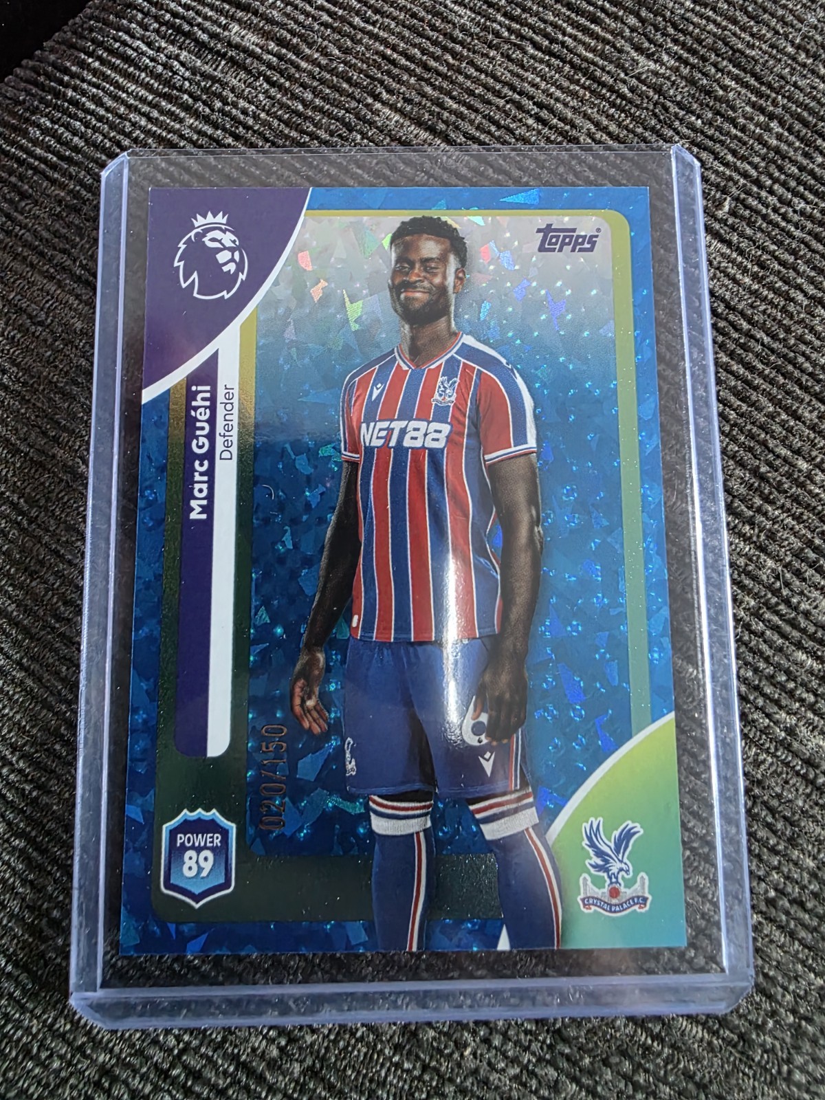 Topps Premier League 2025/2026 Marc Guehi Crystal Palace for sale on Ebay