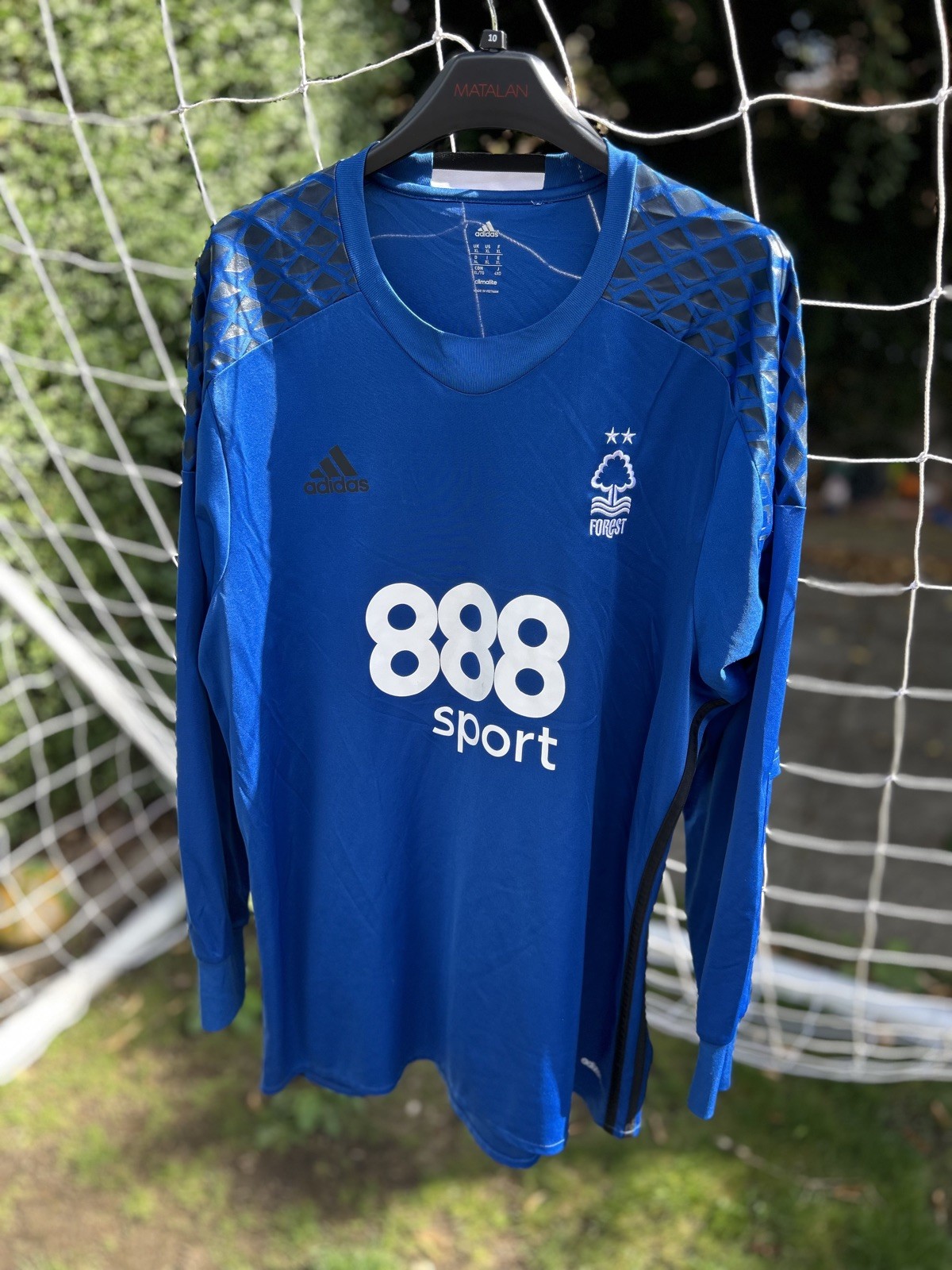 Nottingham Forest 2016 Goalkeeper Football Shirt Adidas Size XL for sale on Ebay