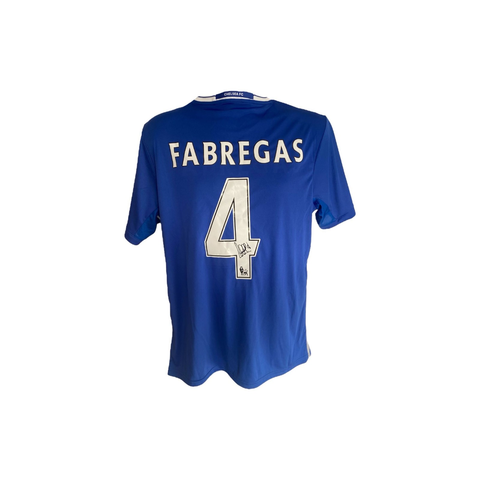 Cesc Fabregas hand signed Chelsea shirt - Barcelona - Spain - COA for sale on Ebay