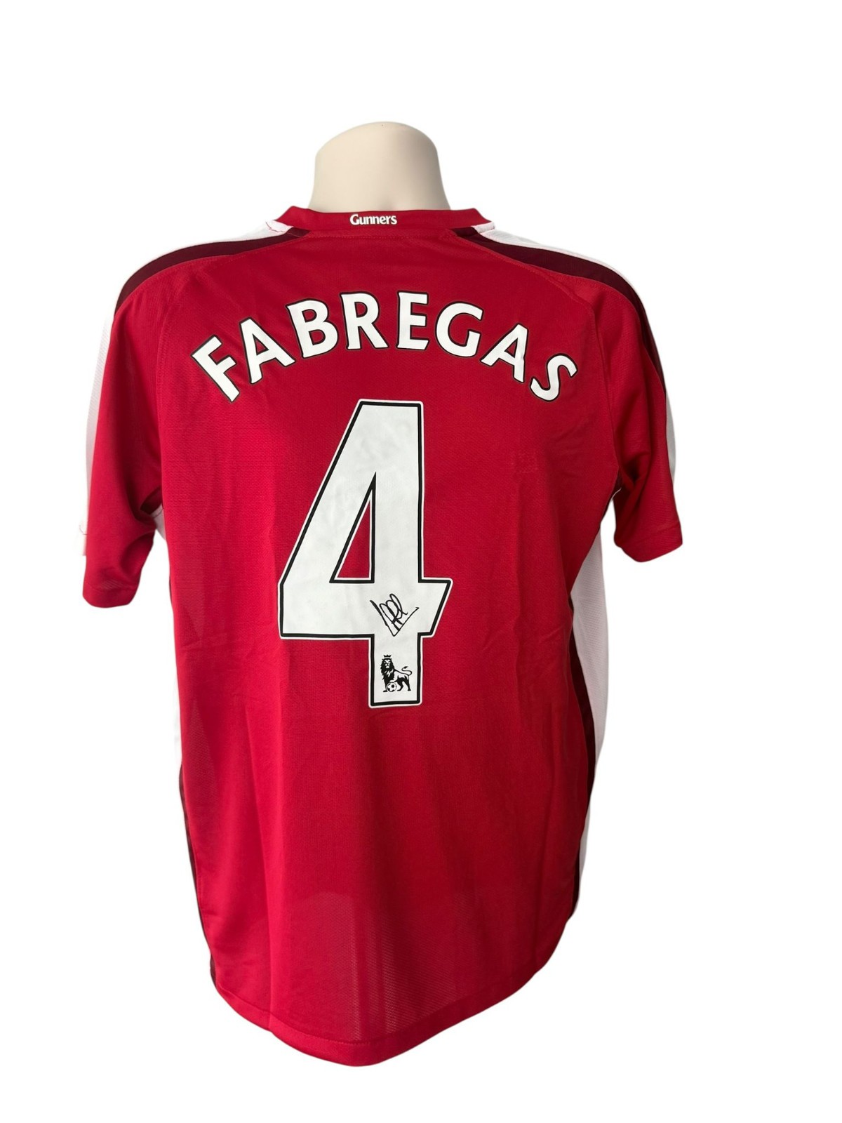 Cesc Fabregas hand signed Arsenal shirt - Barcelona - Spain - COA - chelsea for sale on Ebay
