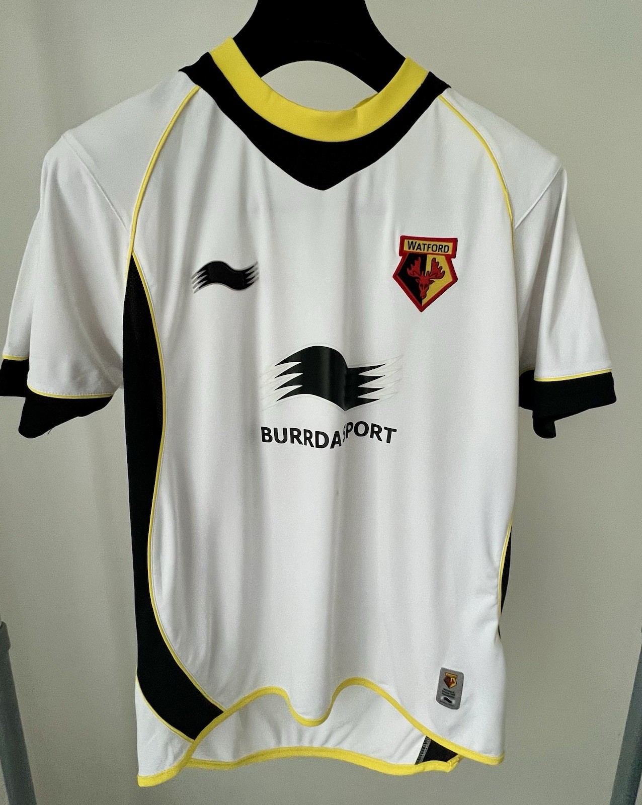 MINT Watford FC Away Shirt Size Large 2011-2012 Season Made By Burrda for sale on Ebay