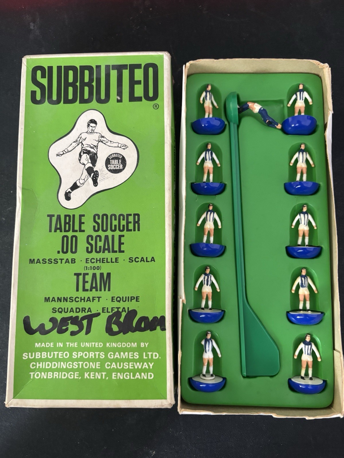 Subbuteo LW Ref 3 West Bromwich Albion for sale on Ebay