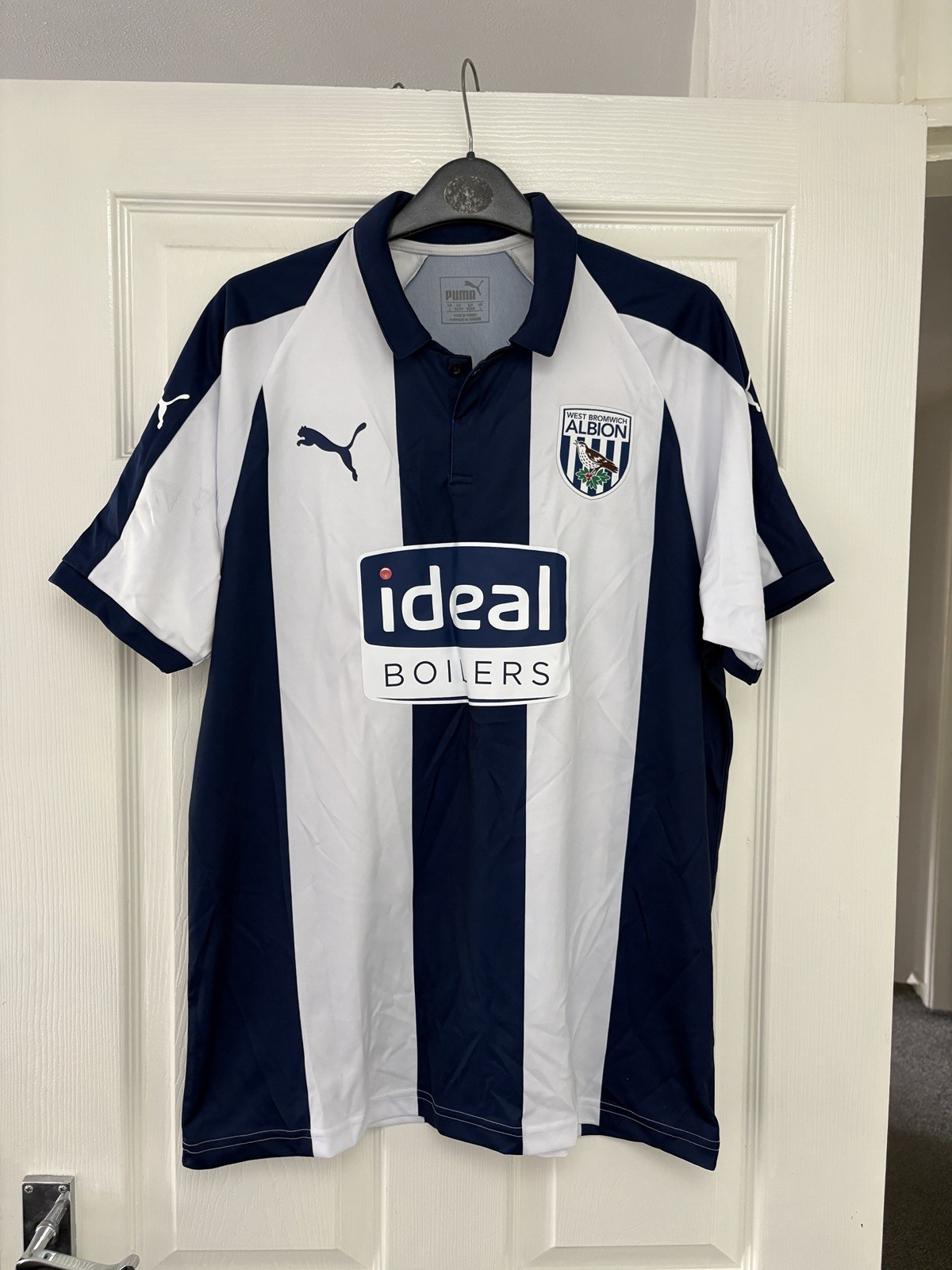 West Bromwich Albion Home Shirt 2018/19 Men’s Size Large L WBA Puma for sale on Ebay
