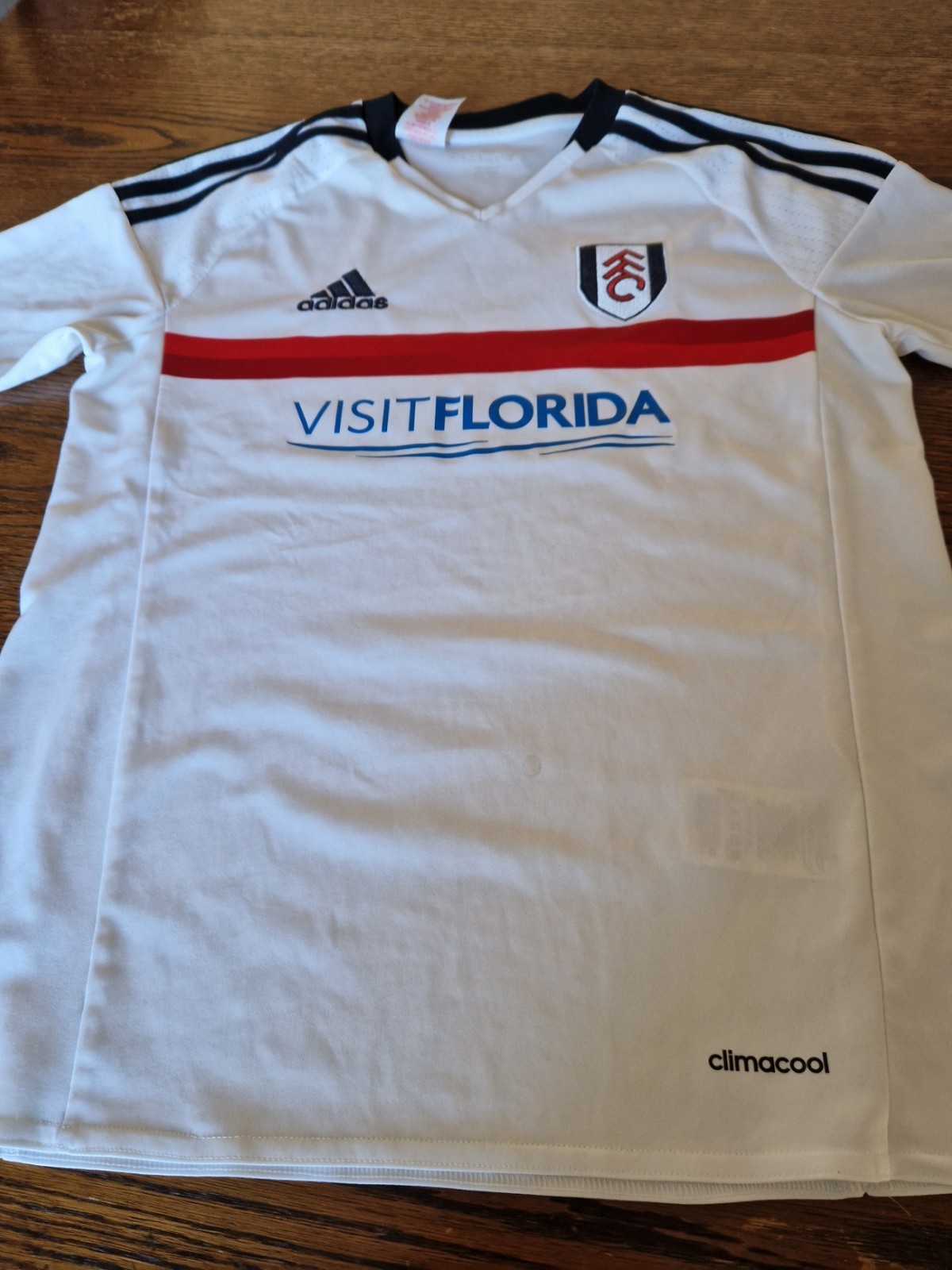 fulham football shirt for sale on Ebay