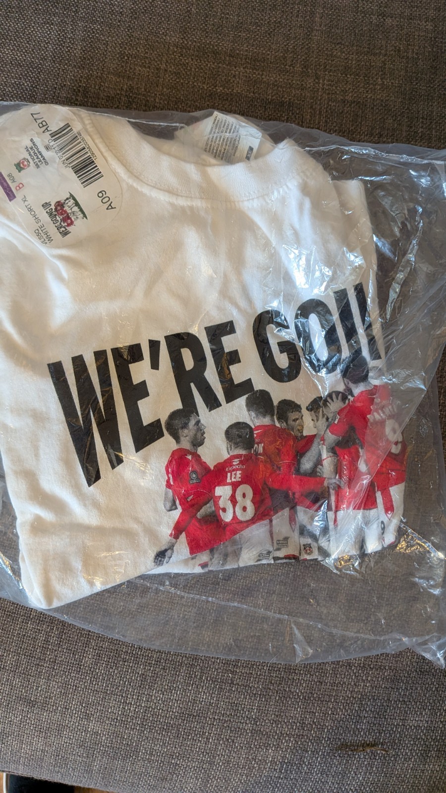 Wrexham National League Champions T Shirt *Rare* for sale on Ebay