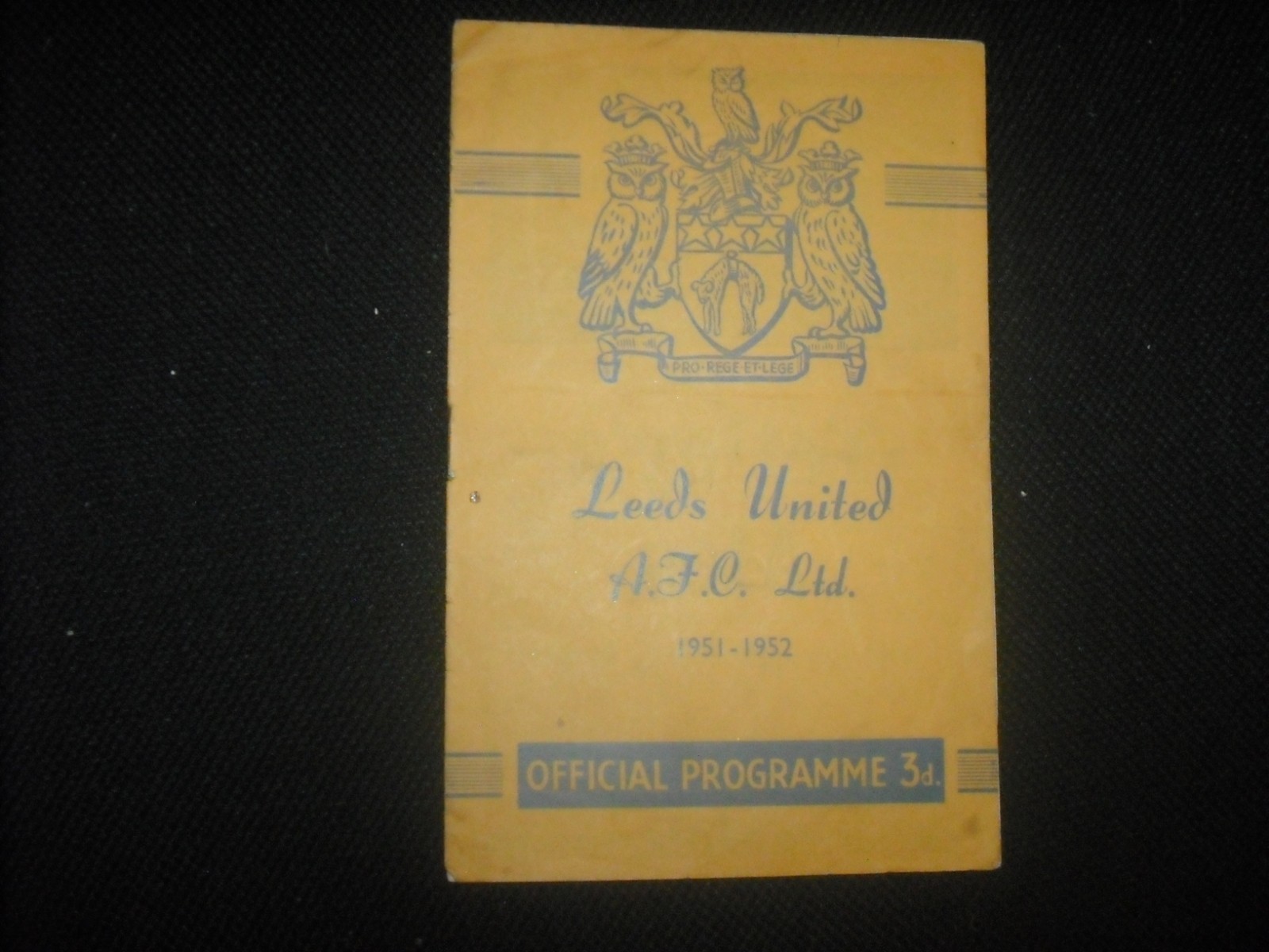 LEEDS UNITED  V  CHELSEA  (FA CUP 5TH ROUND TIE)  23-2-52 for sale on Ebay