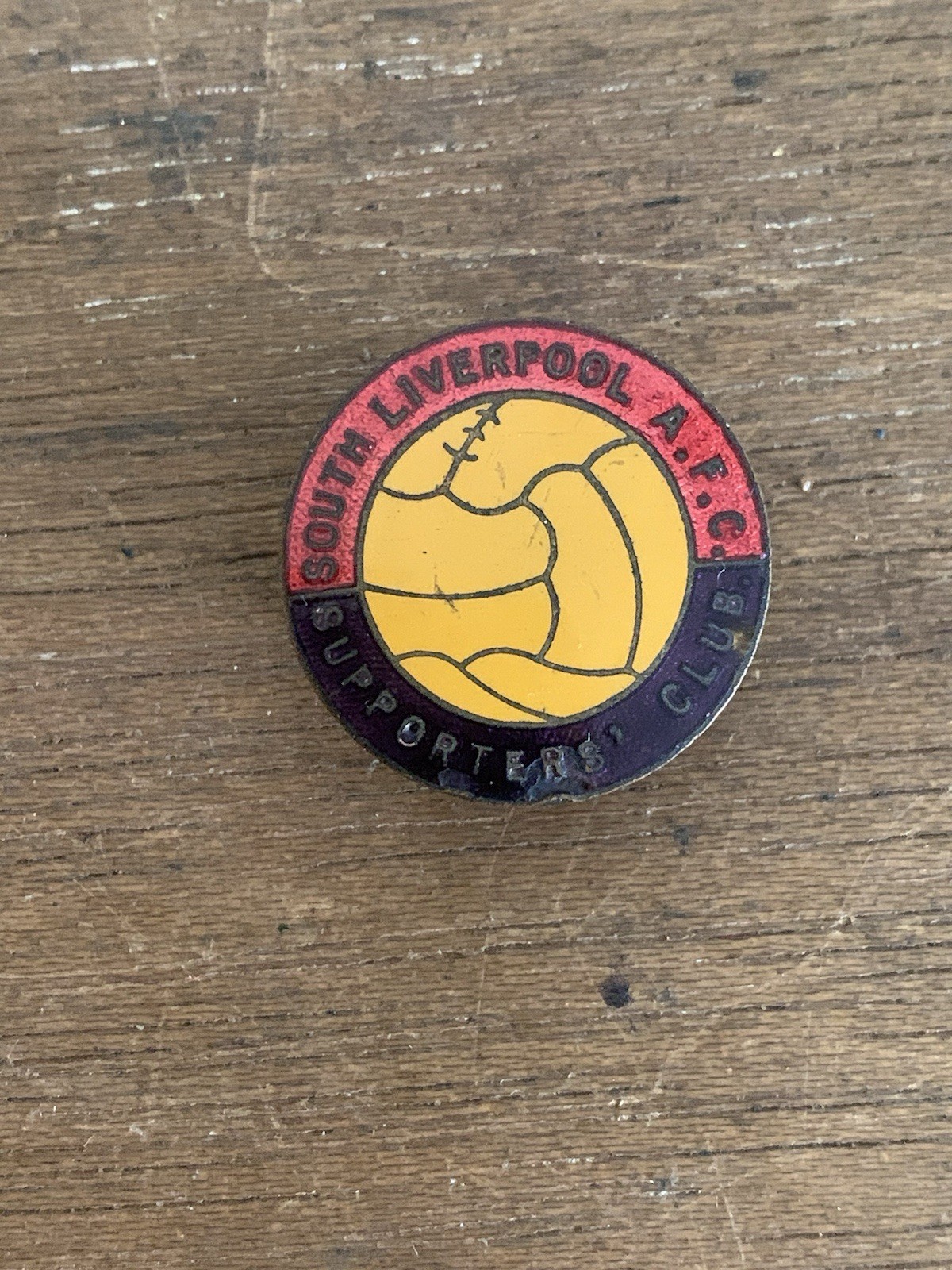 Early South Liverpool AFC Enamel badge Number 417 Football Club Old Vintage for sale on Ebay