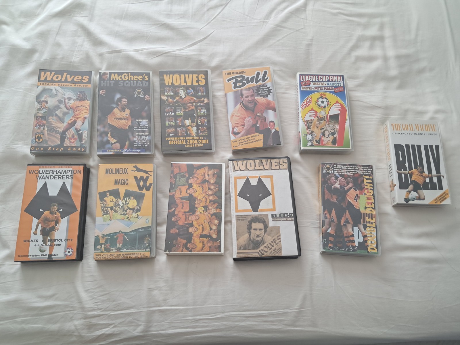 Wolverhampton Wanderers Wolves VHS Memorabilia Collection for sale on Ebay