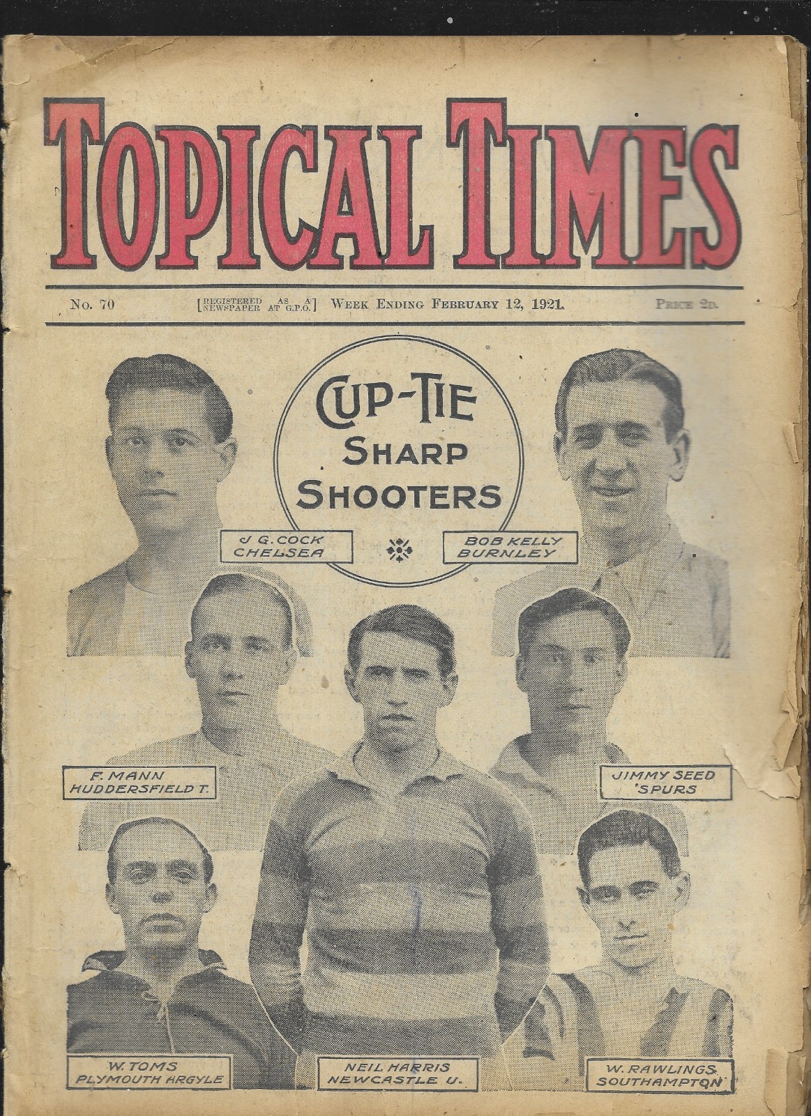 1921 MAG - NEWCASTLE SUNDERLAND EVERTON ASTON VILLA SHEFFIELD WEDNESDAY CHELSEA for sale on Ebay