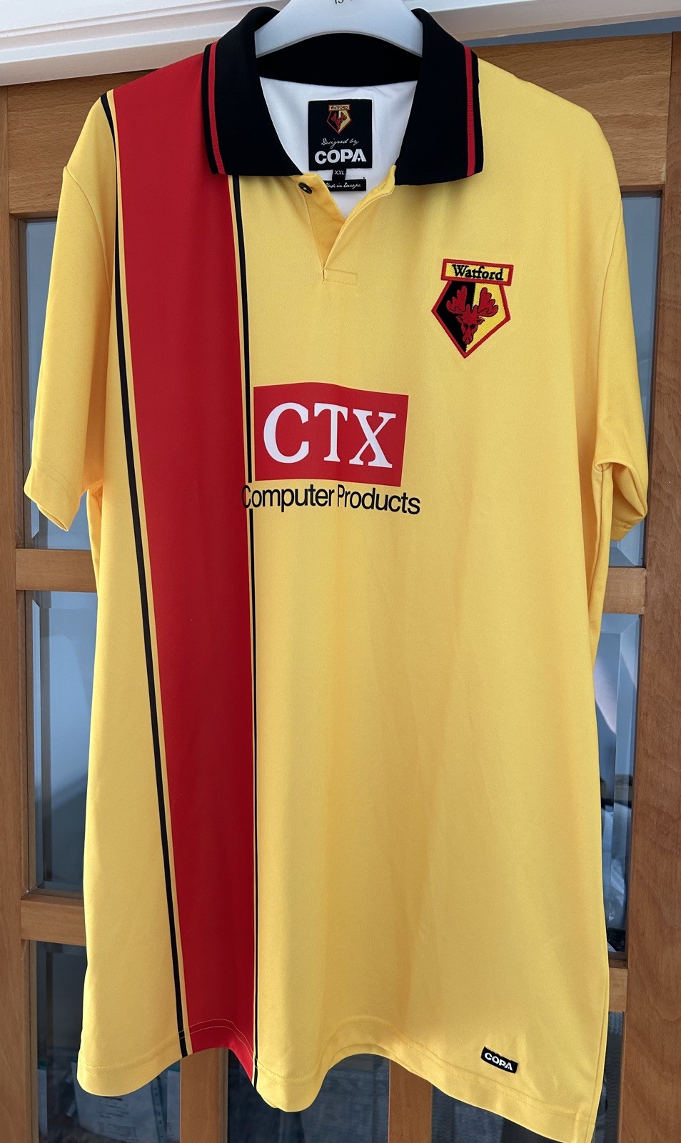 Watford Copa Retro Home Shirt 1997/98,Size XXL In Great Condition for sale on Ebay