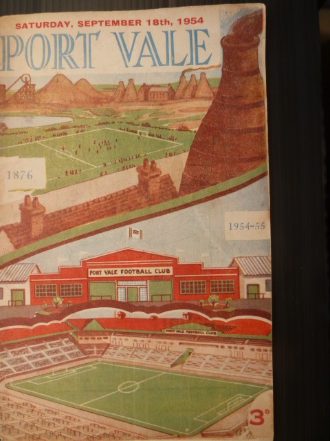 PORT VALE  v  Derby County  54/5. for sale on Ebay