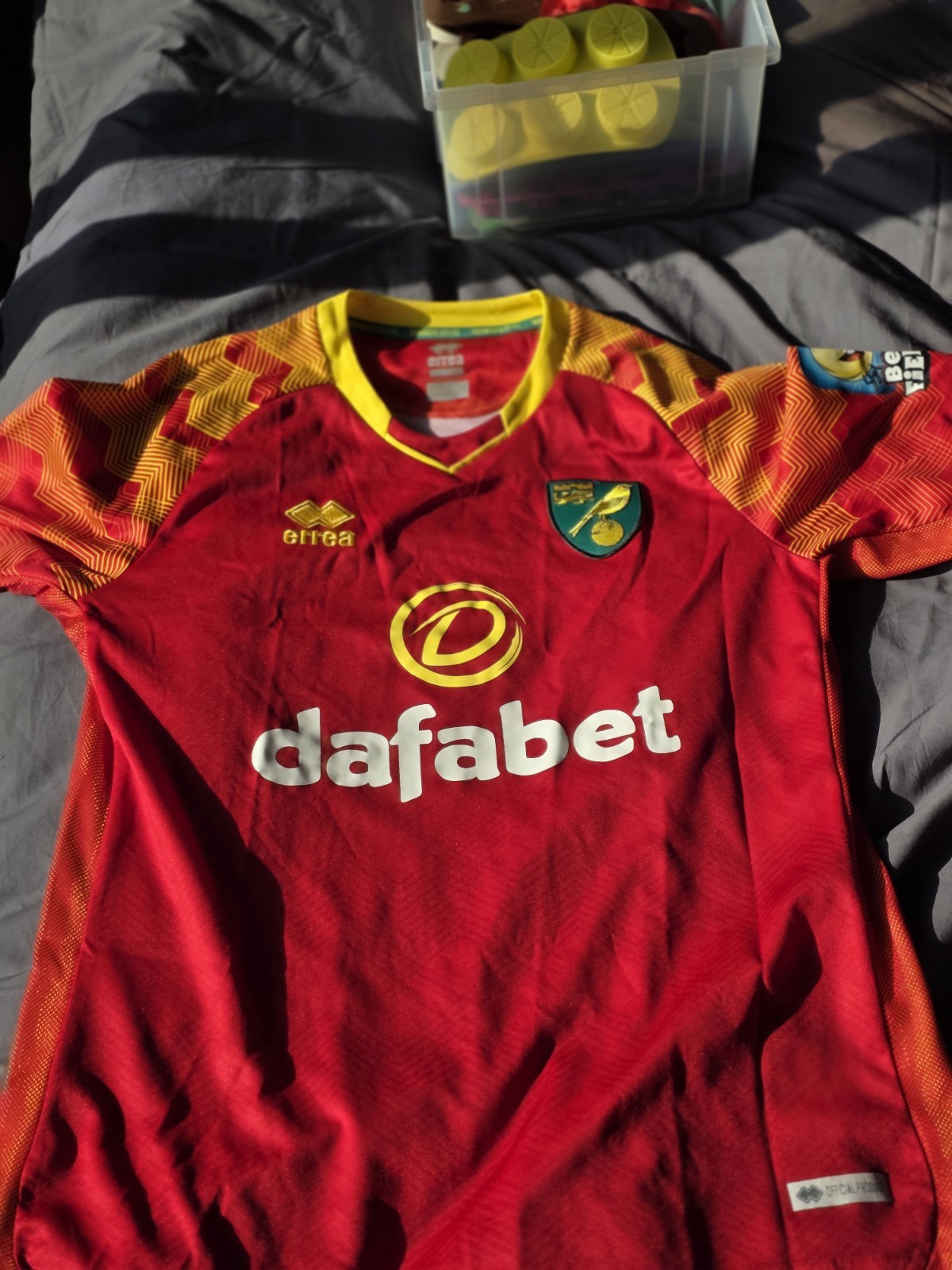 Norwich City Away 2nd Kit XL Excellent Condition for sale on Ebay