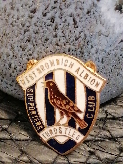 West Bromwich Supporters Club Metal Badge Enamel Badge Football Memorabilia Rare for sale on Ebay