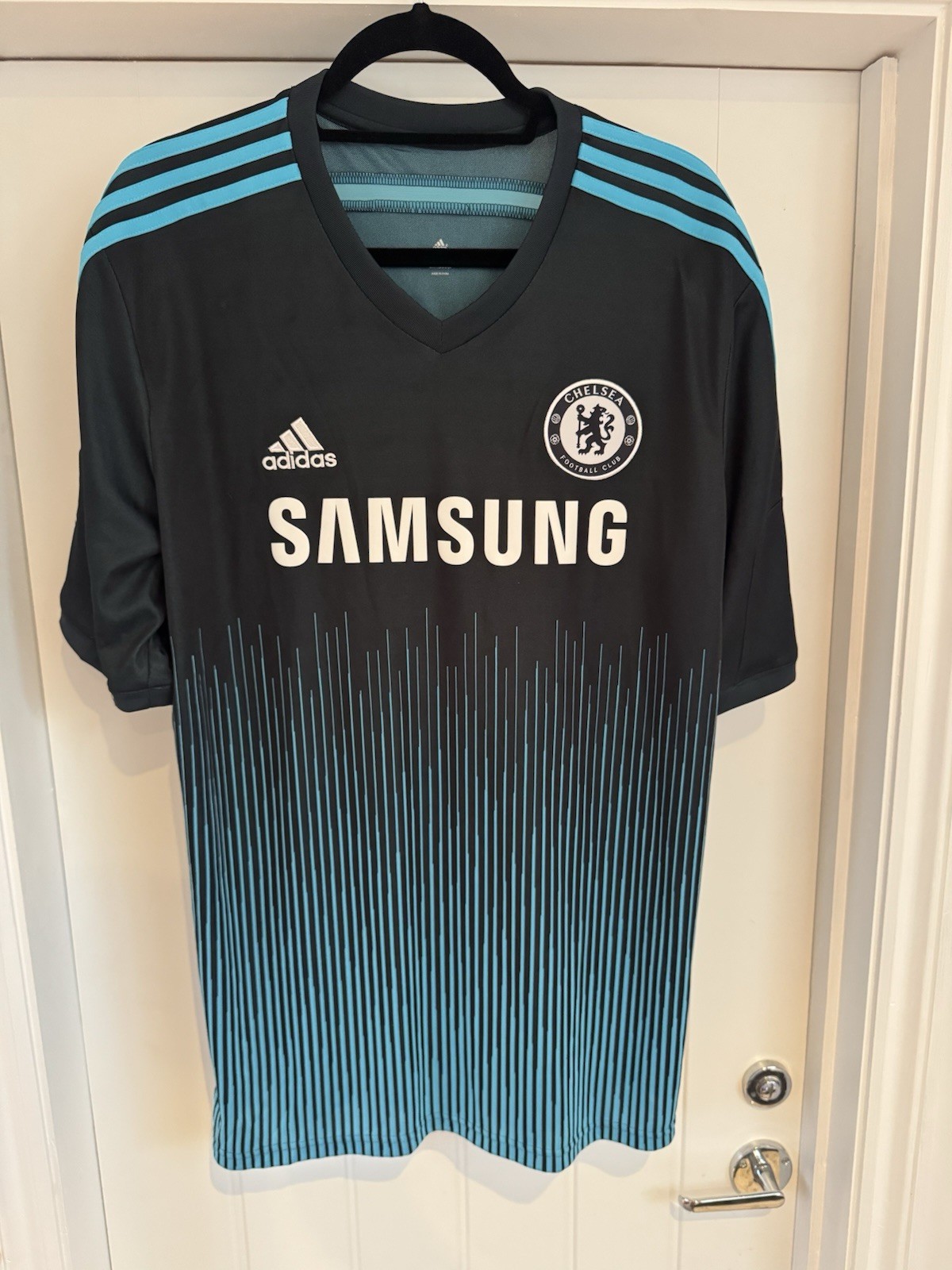 Chelsea Third Shirt 2014/15 Adidas Oscar No.8 PL Sleeve Patches Size XL for sale on Ebay