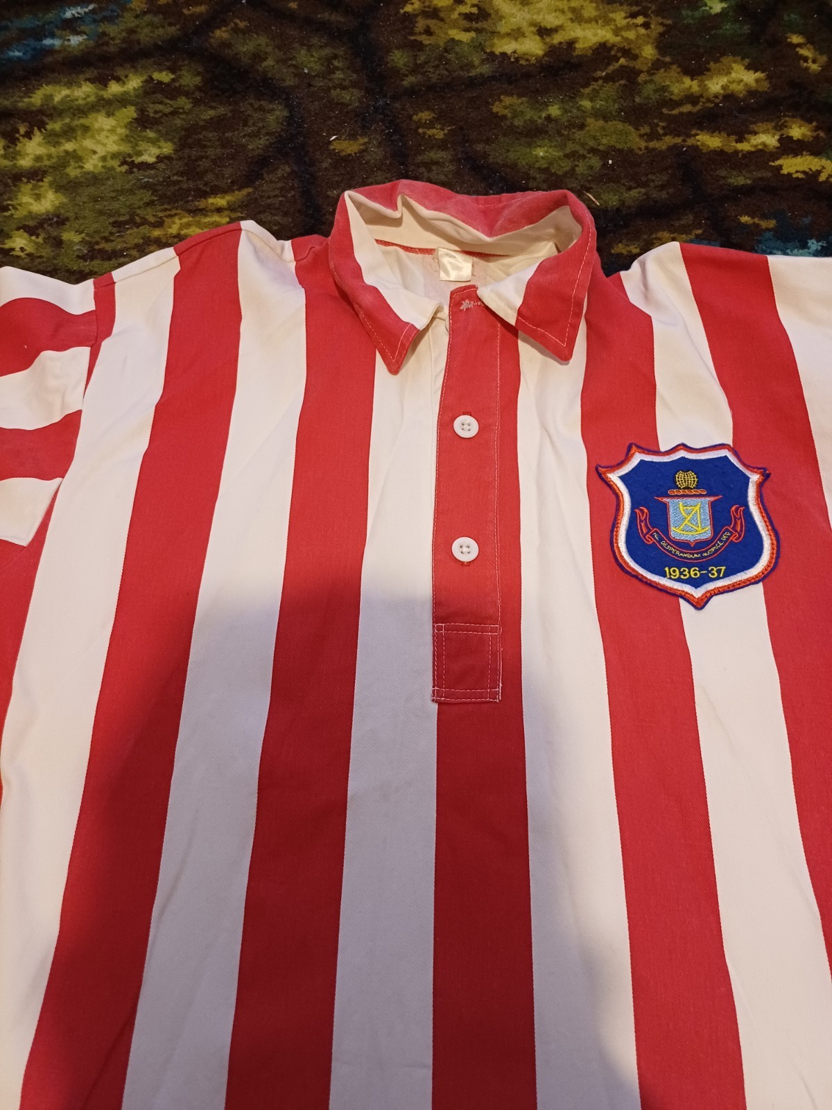 Sunderland Retro Shirt Size Large 1936-1937 The Old Fashioned Football Shirt Co for sale on Ebay