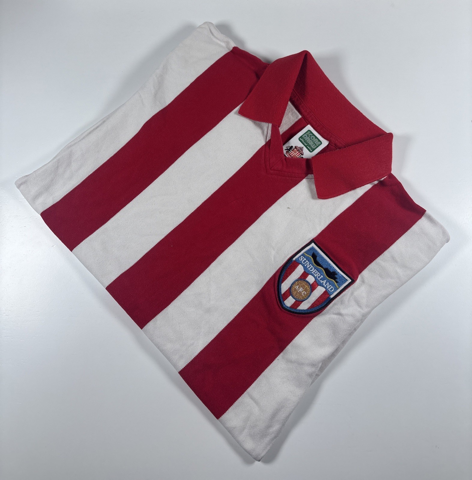 Authentic Score Draw Sunderland 1978 Home Shirt. Size Medium. for sale on Ebay