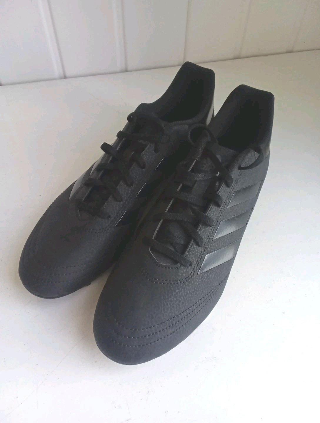 Adidas Mens Black FG Firm Ground Football Boots Size UK 10.5 CH for sale on Ebay