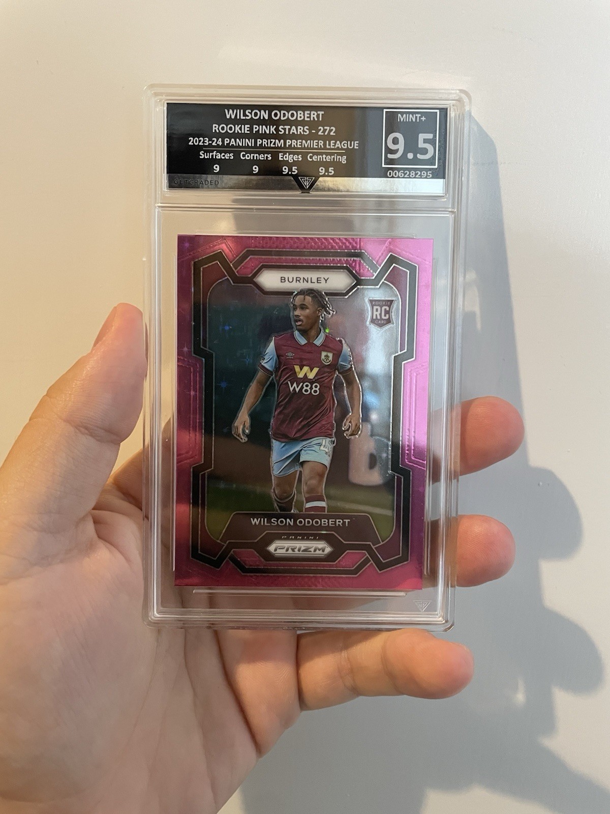 Wilson Odobert Burnley Rookie Parallels Panini Prizm 2023/24 Premier League for sale on Ebay